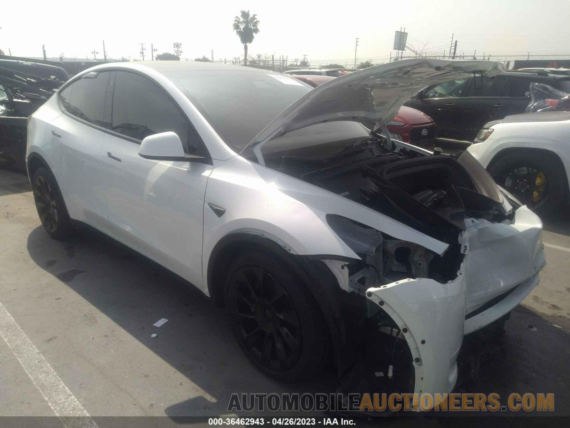 7SAYGDEEXNF446923 TESLA MODEL Y 2022