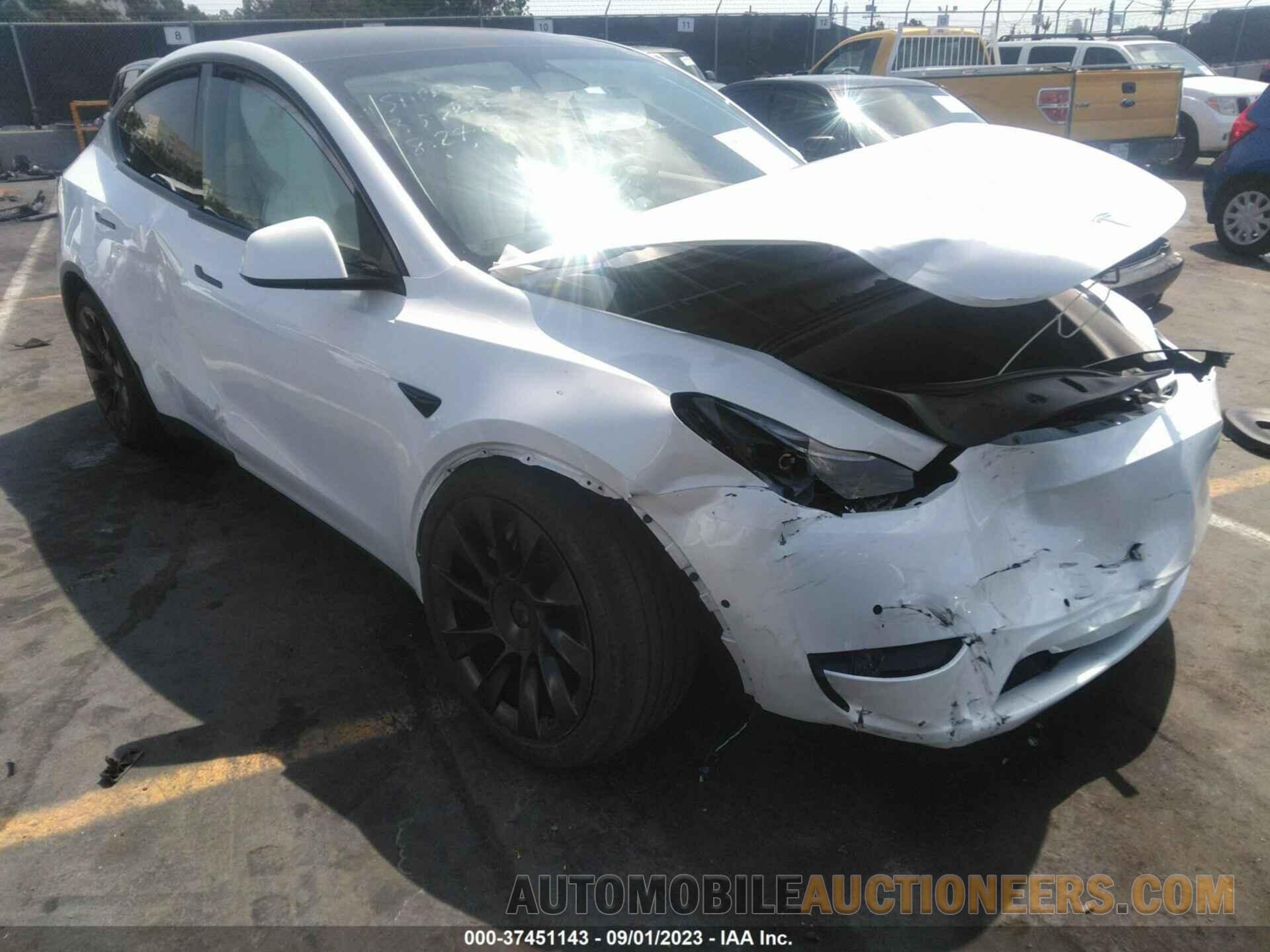 7SAYGDEEXNF522463 TESLA MODEL Y 2022