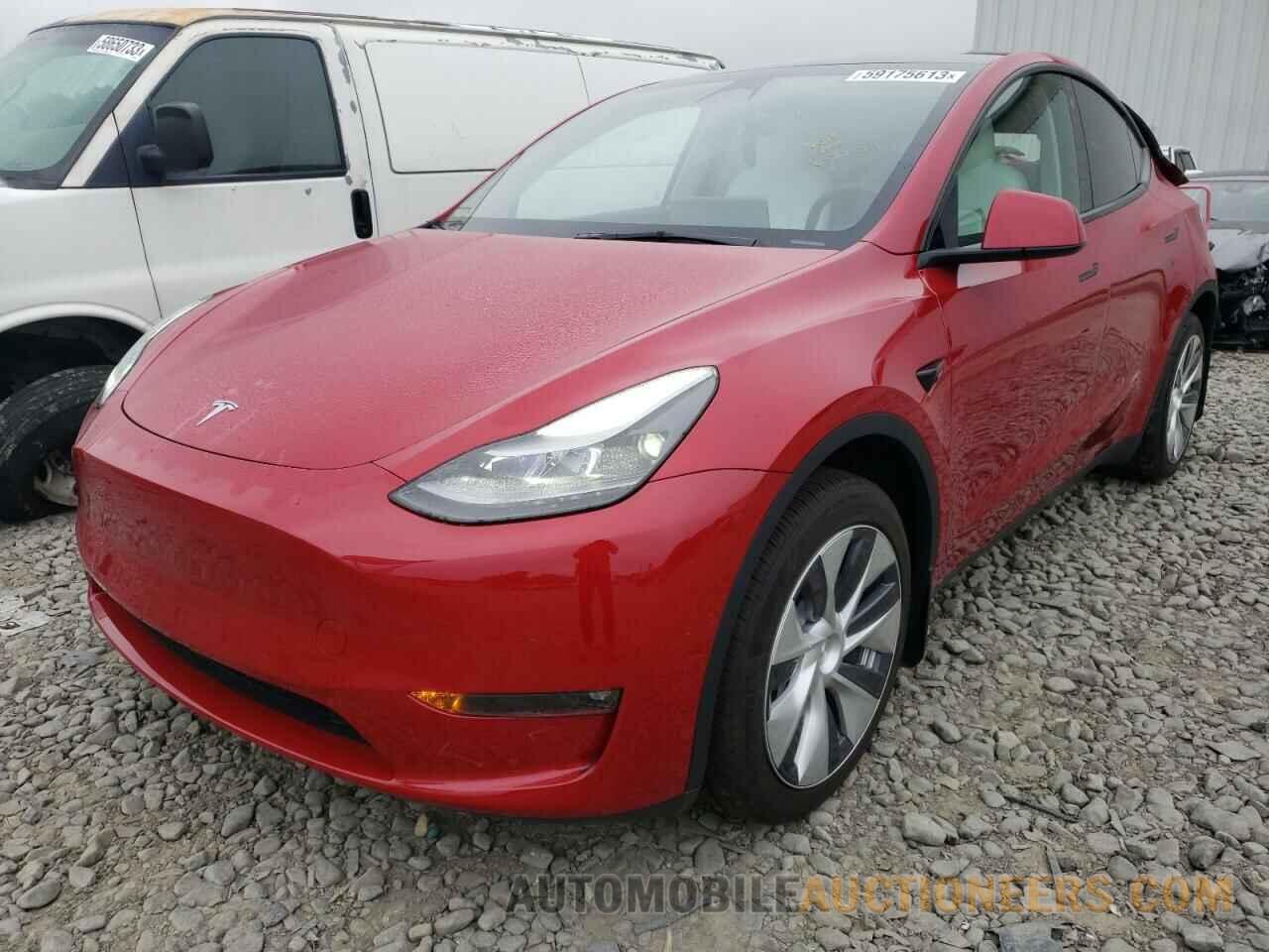 7SAYGDEEXNF544768 TESLA MODEL Y 2022