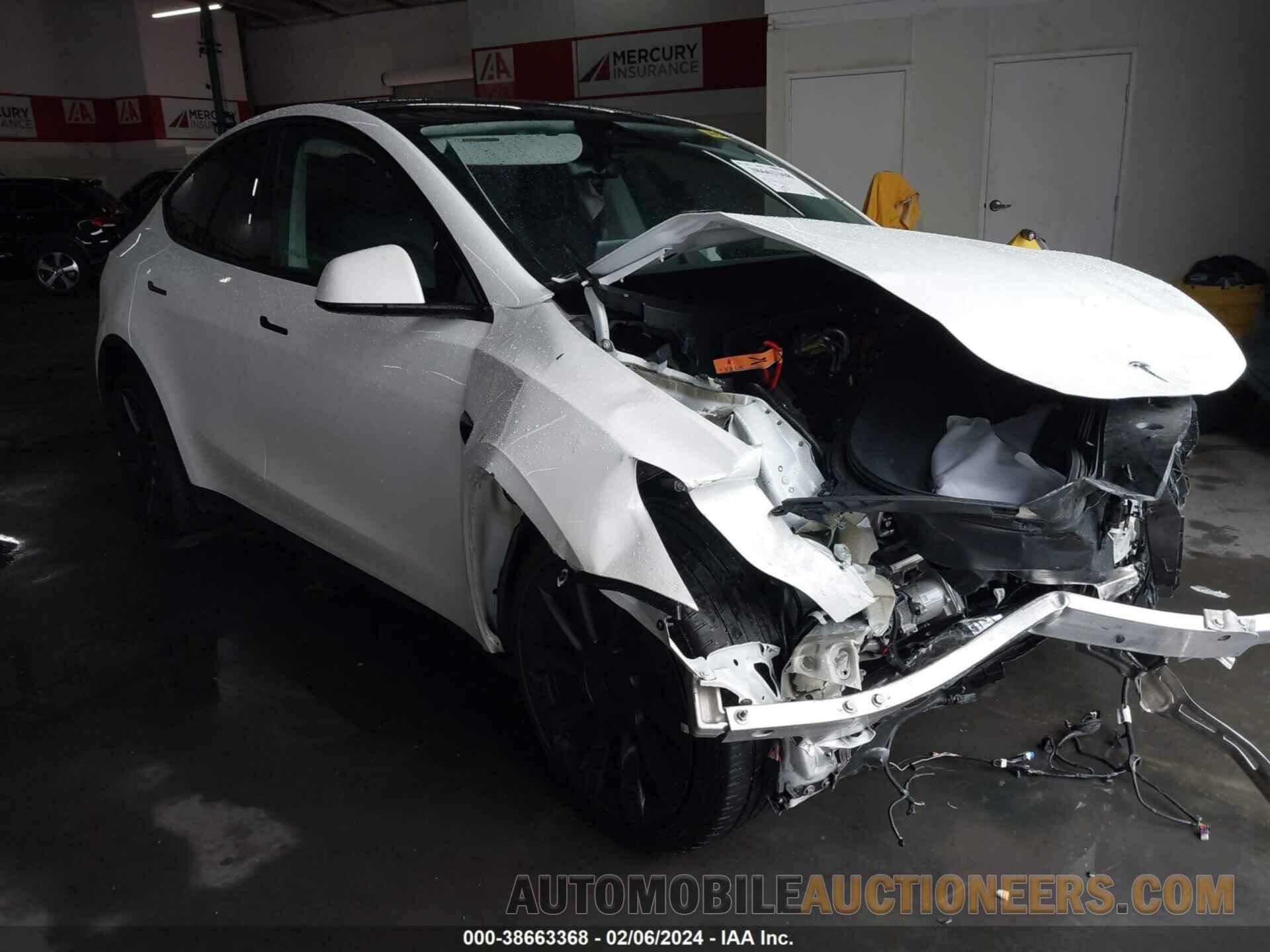 7SAYGDEEXNF558380 TESLA MODEL Y 2022