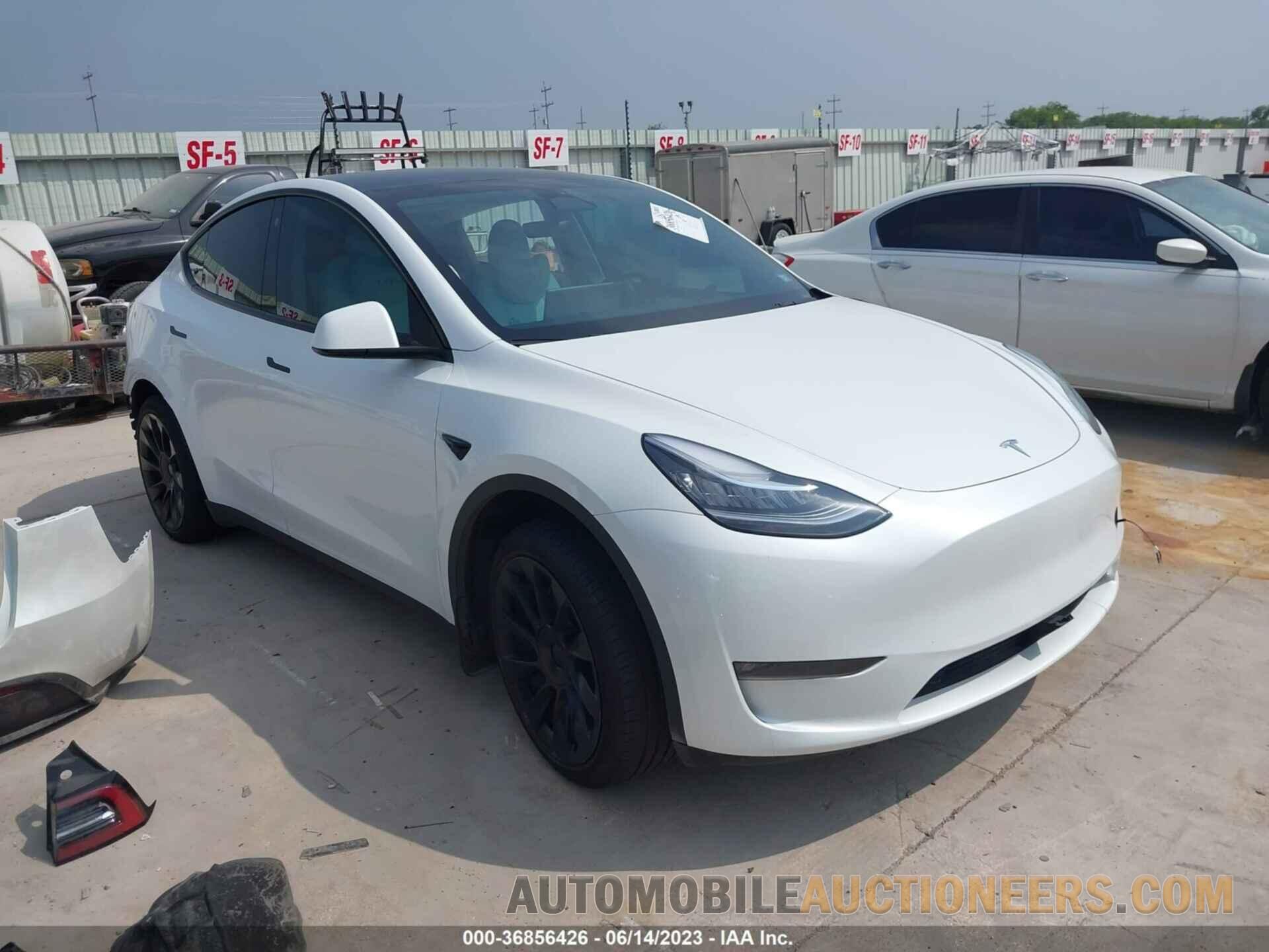 7SAYGDEEXPF607483 TESLA MODEL Y 2023