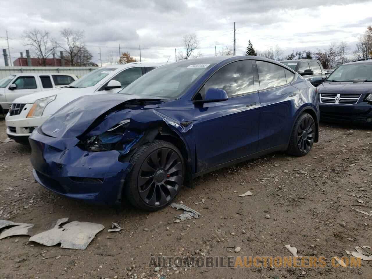 7SAYGDEF0NF308400 TESLA MODEL Y 2022