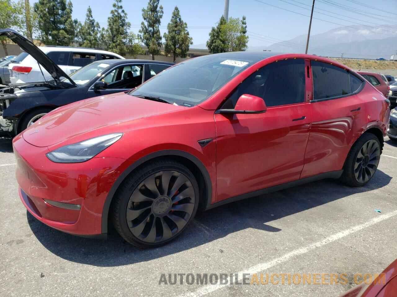 7SAYGDEF0NF346242 TESLA MODEL Y 2022