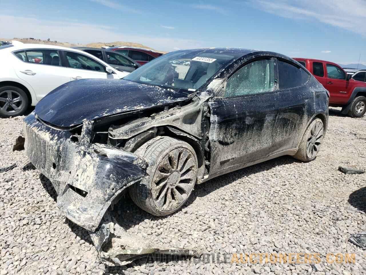 7SAYGDEF0NF358911 TESLA MODEL Y 2022