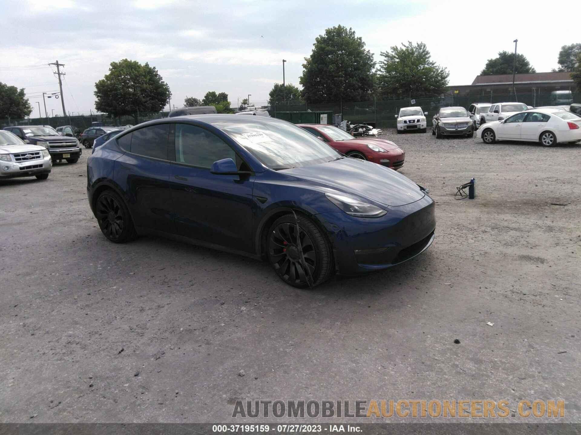 7SAYGDEF0NF372243 TESLA MODEL Y 2022