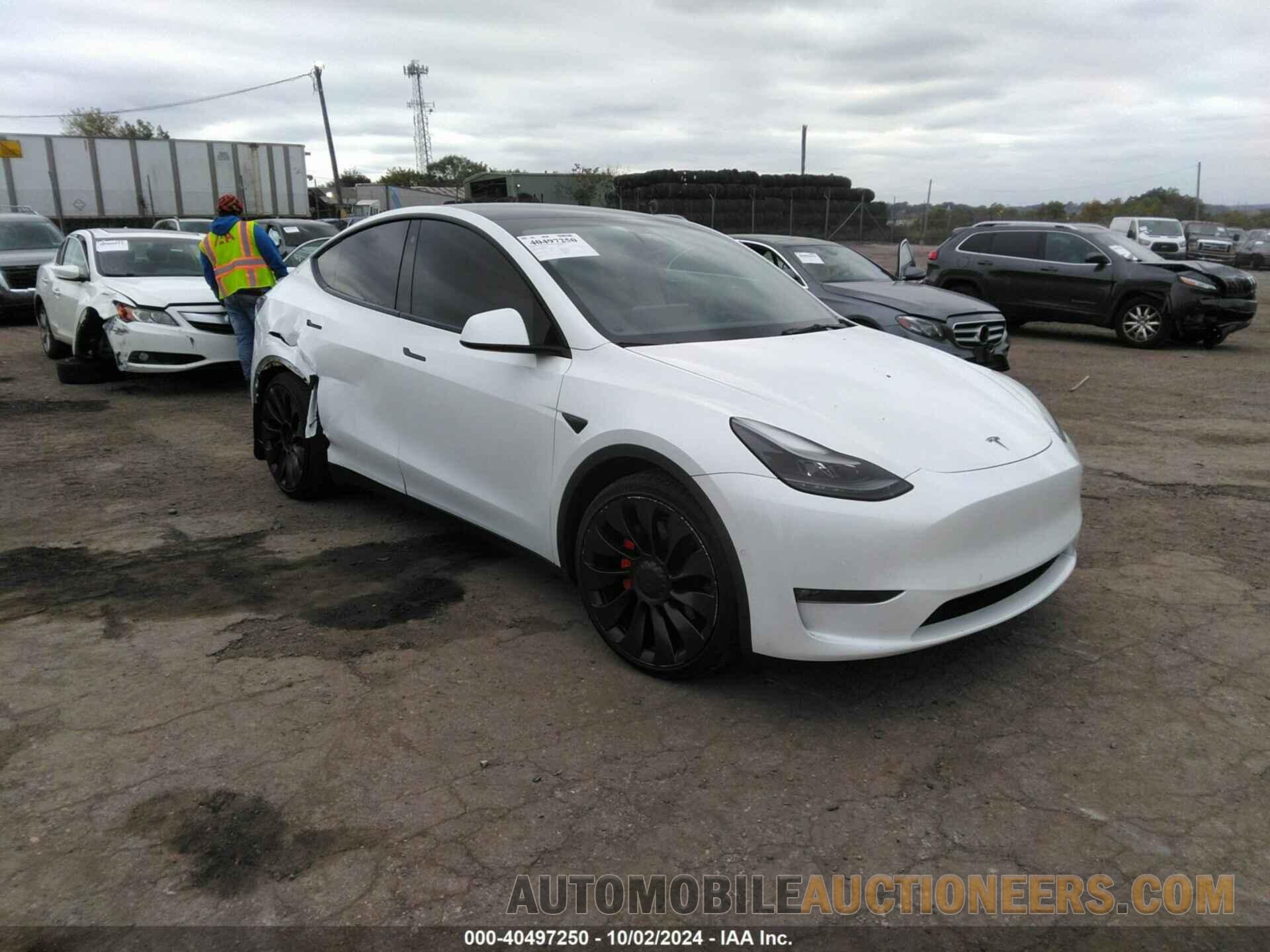 7SAYGDEF0NF373523 TESLA MODEL Y 2022