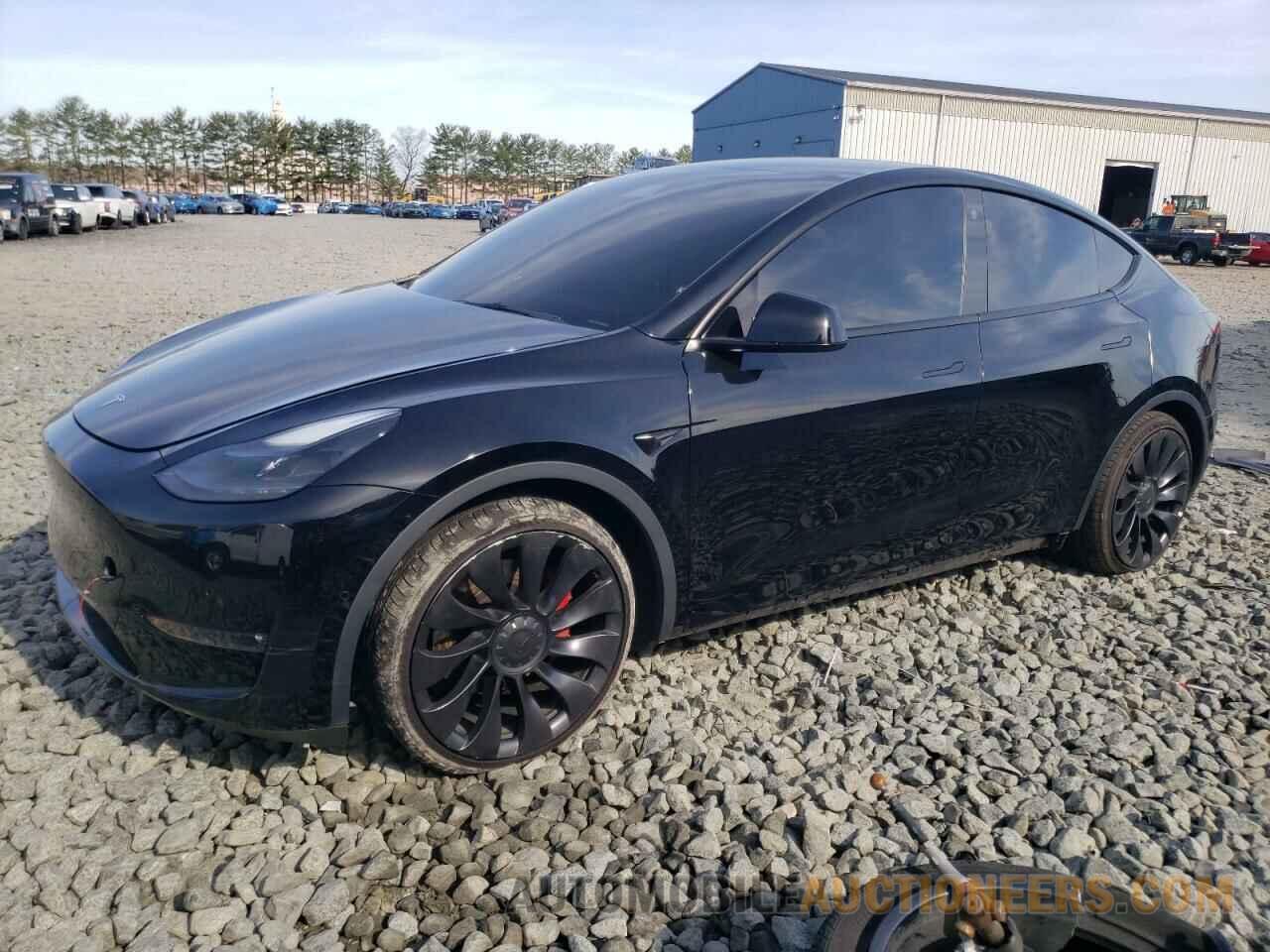 7SAYGDEF0NF374543 TESLA MODEL Y 2022