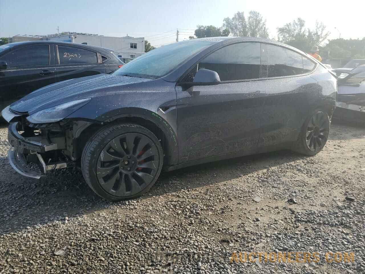 7SAYGDEF0NF378592 TESLA MODEL Y 2022