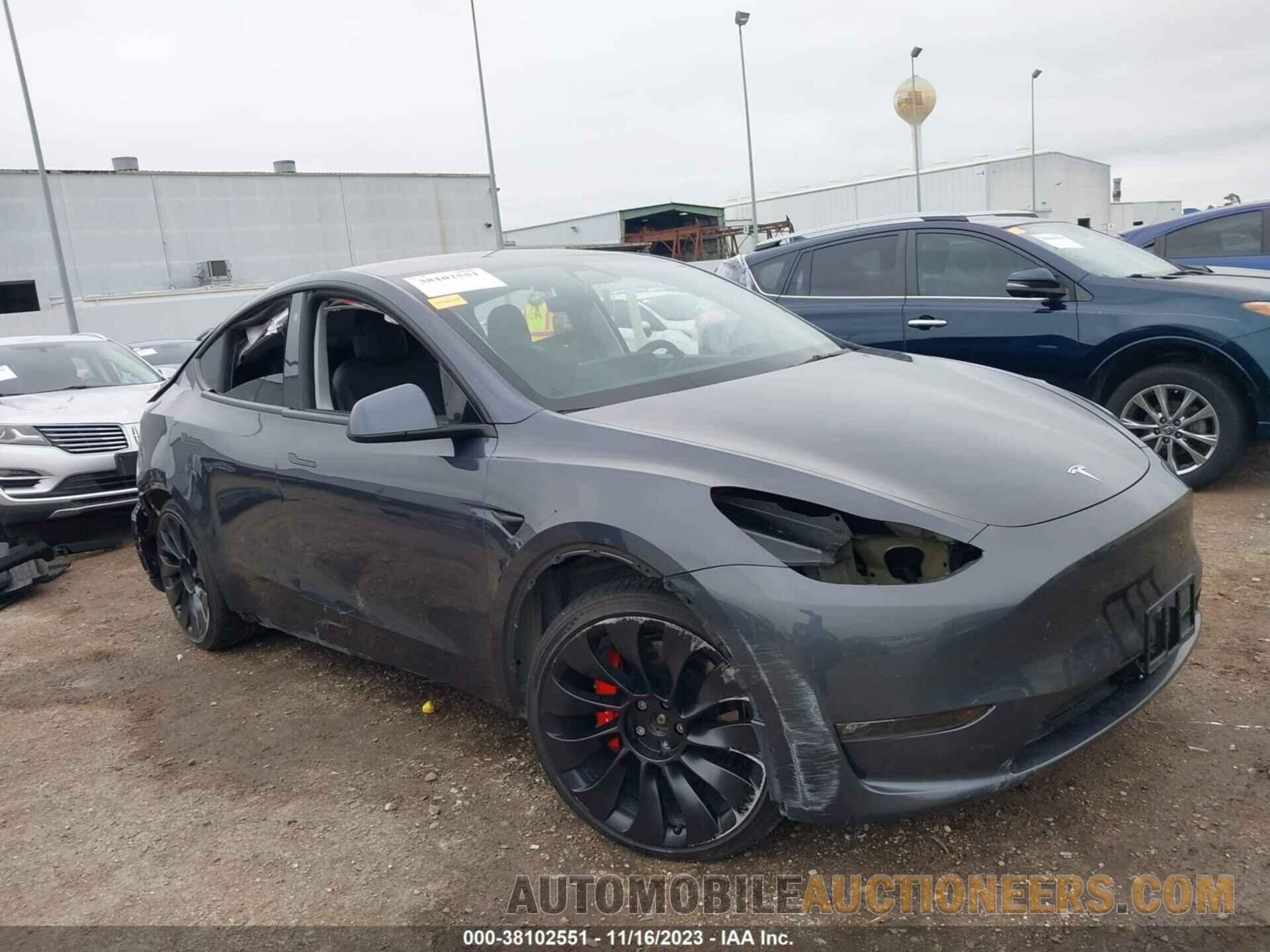 7SAYGDEF0NF381993 TESLA MODEL Y 2022