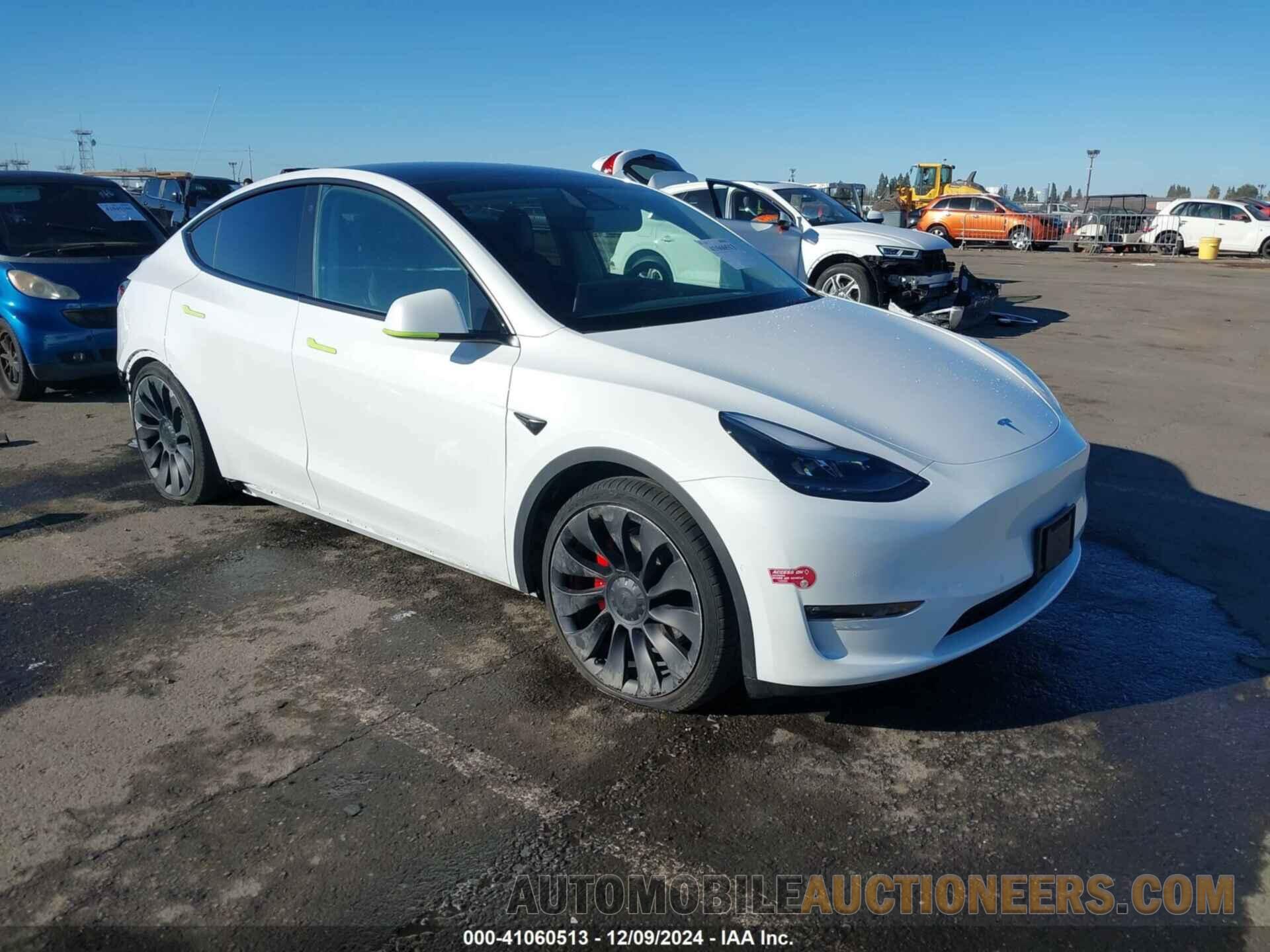 7SAYGDEF0NF390807 TESLA MODEL Y 2022