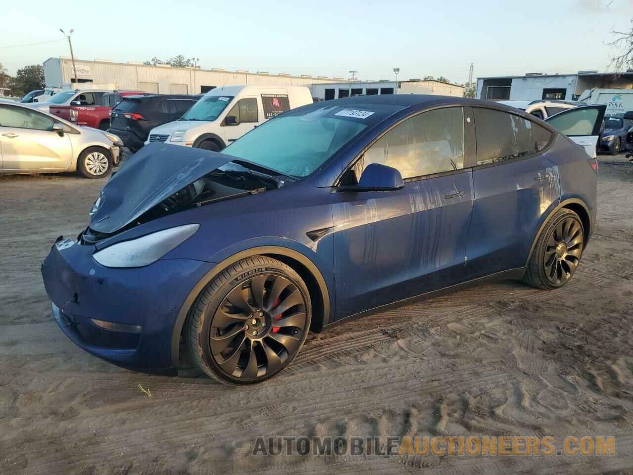 7SAYGDEF0NF393688 TESLA MODEL Y 2022