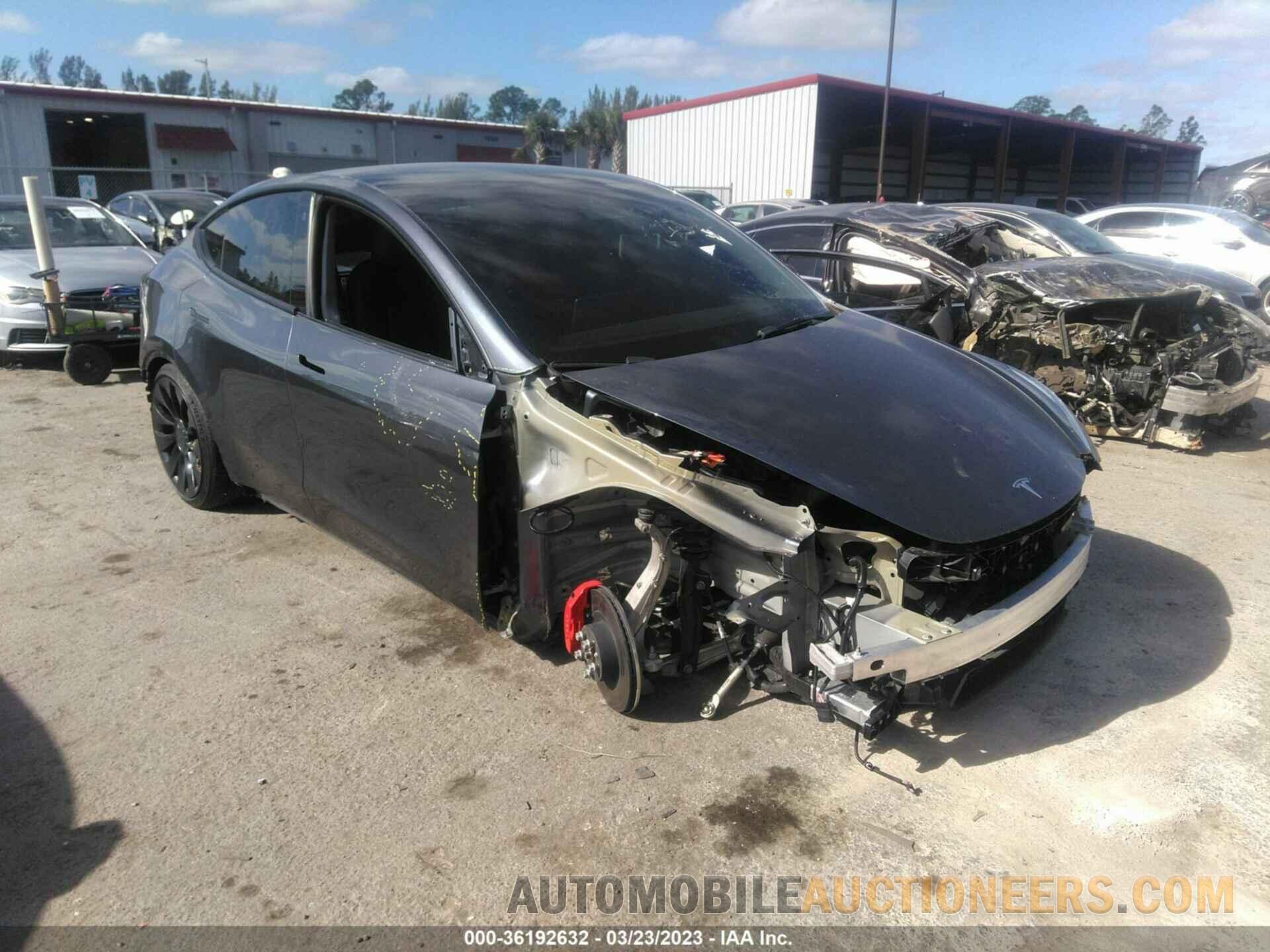 7SAYGDEF0NF406309 TESLA MODEL Y 2022