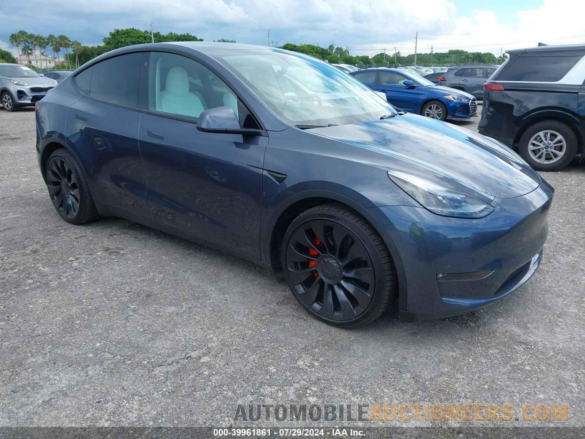 7SAYGDEF0NF444364 TESLA MODEL Y 2022