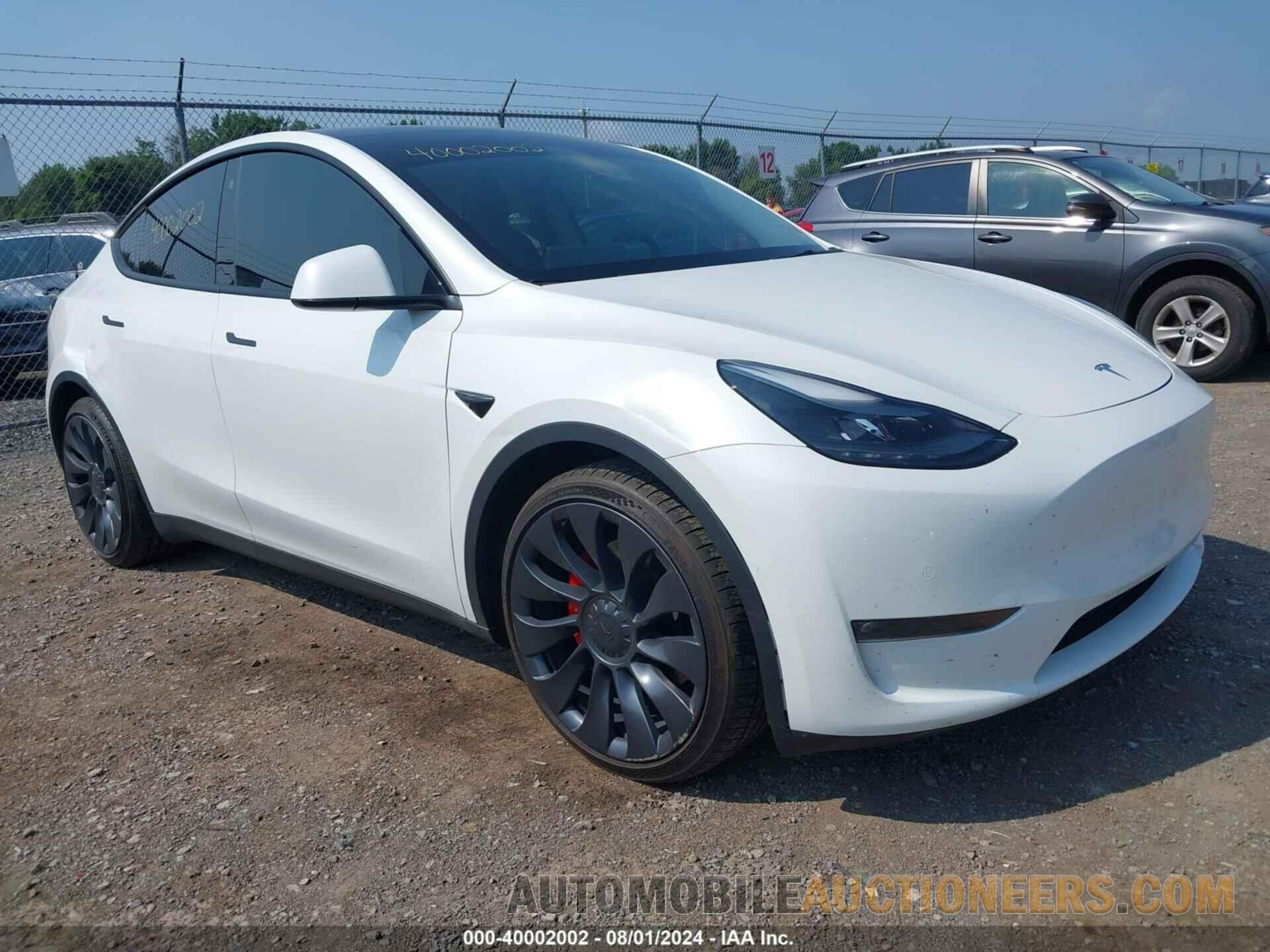 7SAYGDEF0NF461214 TESLA MODEL Y 2022