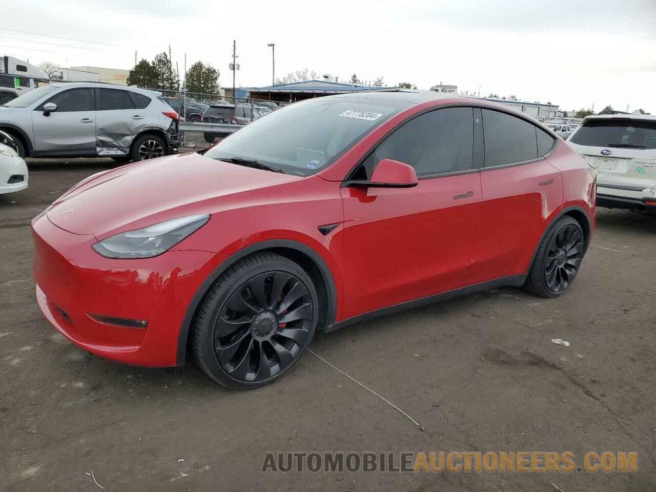 7SAYGDEF0NF468079 TESLA MODEL Y 2022