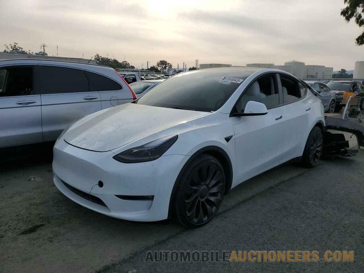 7SAYGDEF0NF490051 TESLA MODEL Y 2022