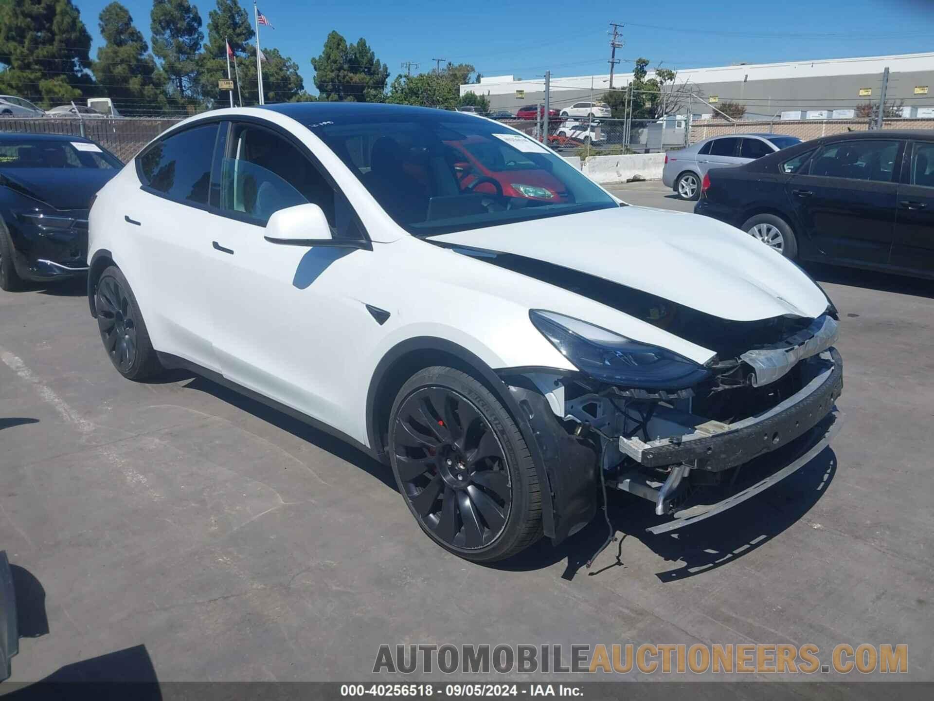 7SAYGDEF0NF492933 TESLA MODEL Y 2022