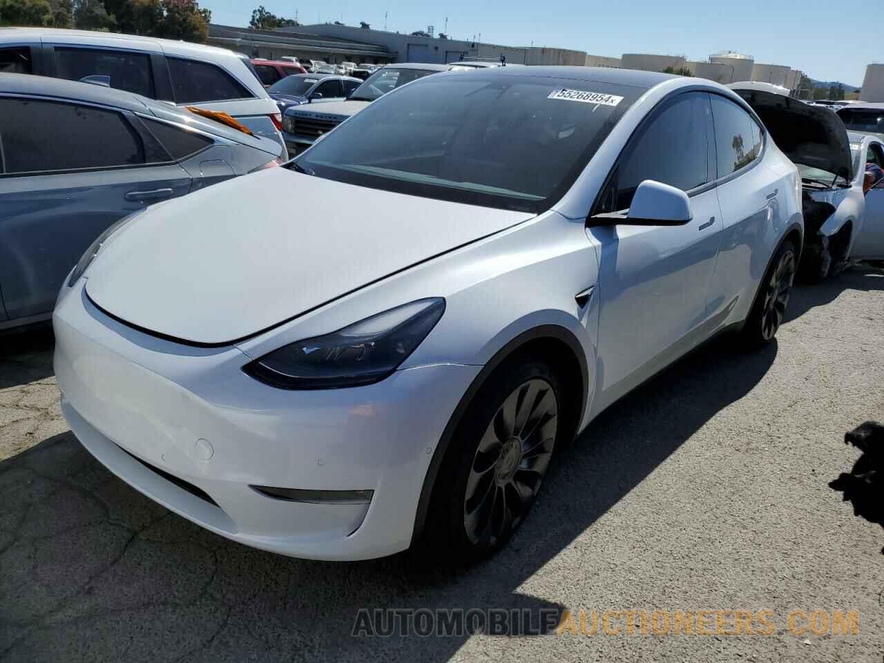 7SAYGDEF0NF493323 TESLA MODEL Y 2022