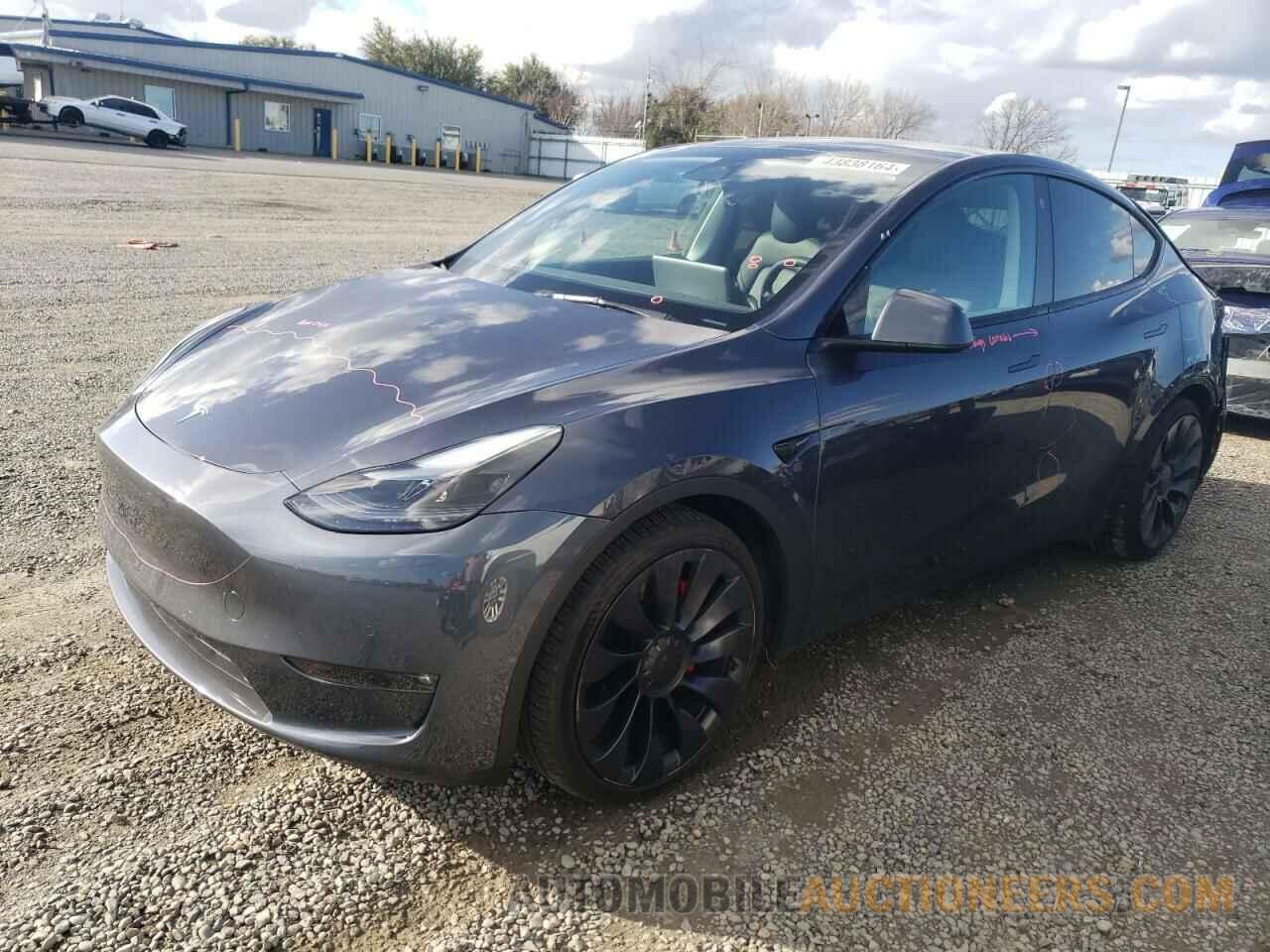 7SAYGDEF0NF493547 TESLA MODEL Y 2022