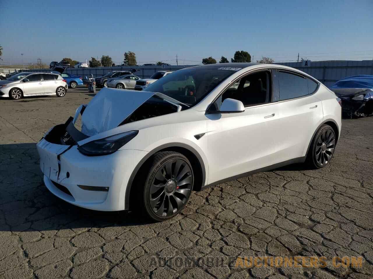 7SAYGDEF0NF493578 TESLA MODEL Y 2022