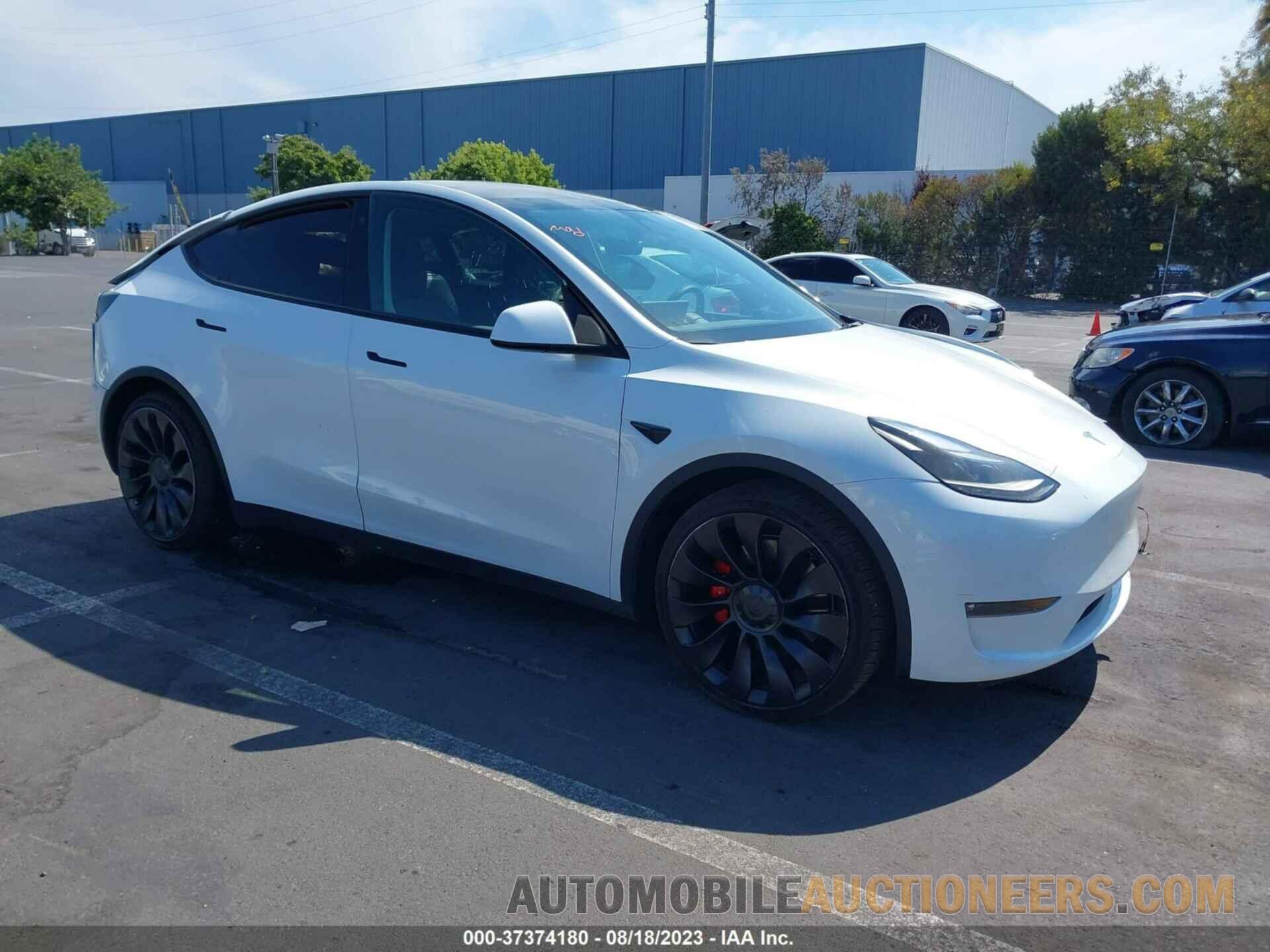 7SAYGDEF0NF523923 TESLA MODEL Y 2022