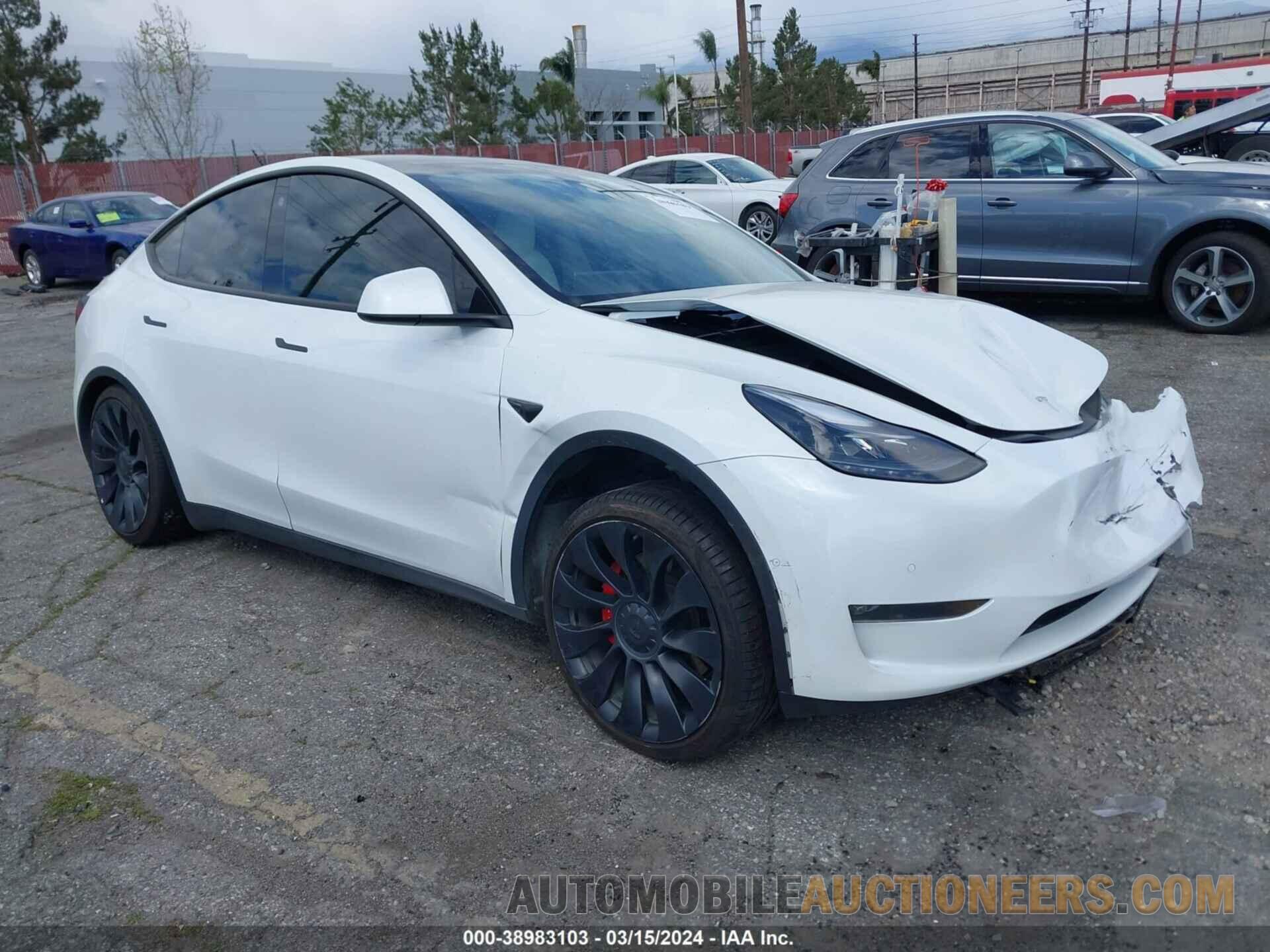 7SAYGDEF0NF530774 TESLA MODEL Y 2022