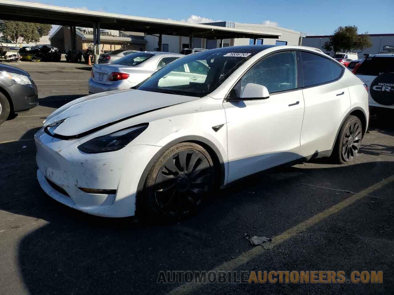 7SAYGDEF0NF534873 TESLA MODEL Y 2022