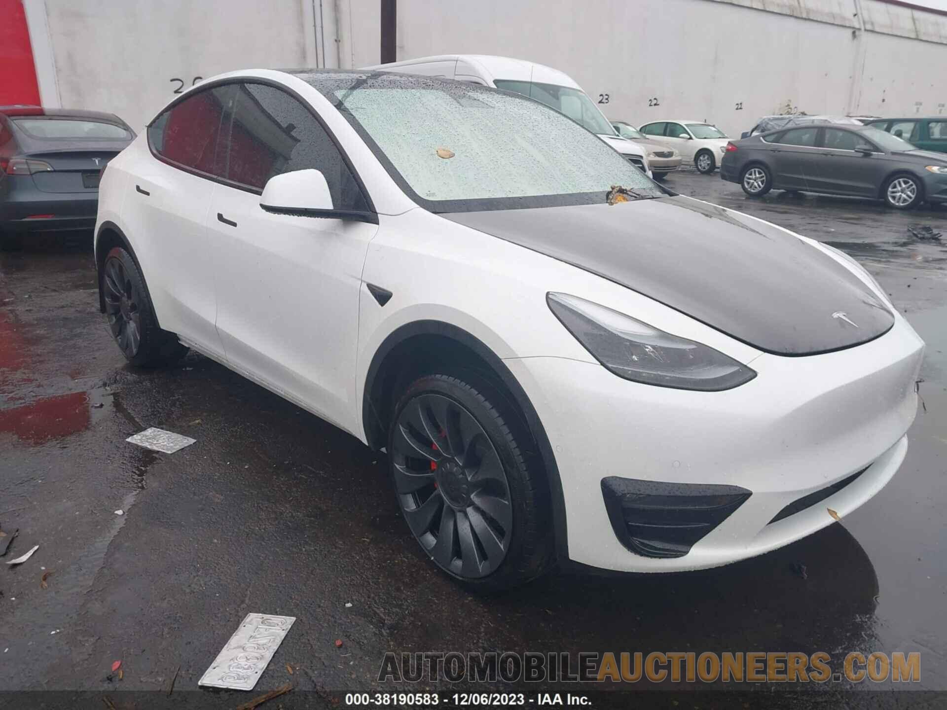 7SAYGDEF0NF540592 TESLA MODEL Y 2022