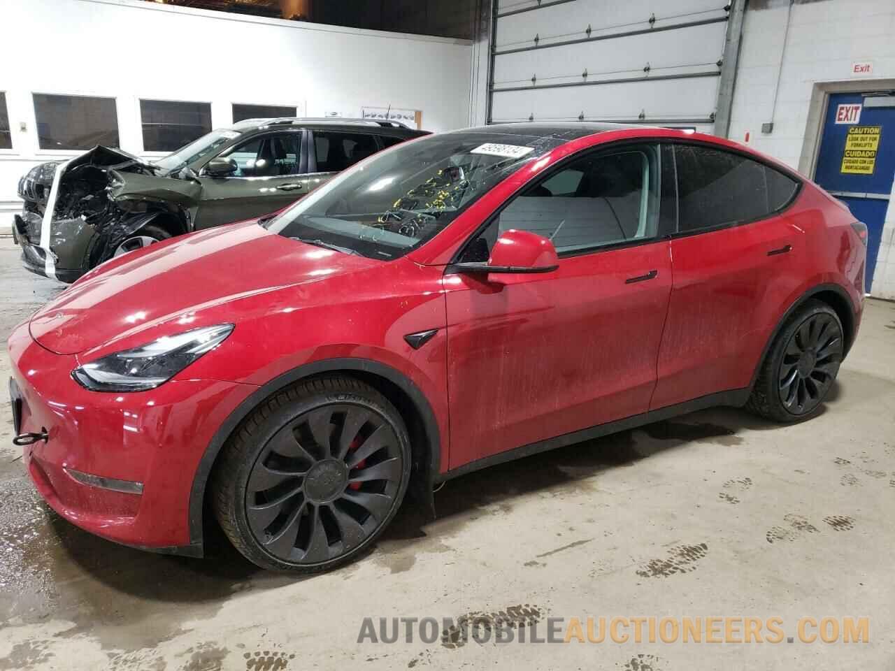 7SAYGDEF0PF884278 TESLA MODEL Y 2023