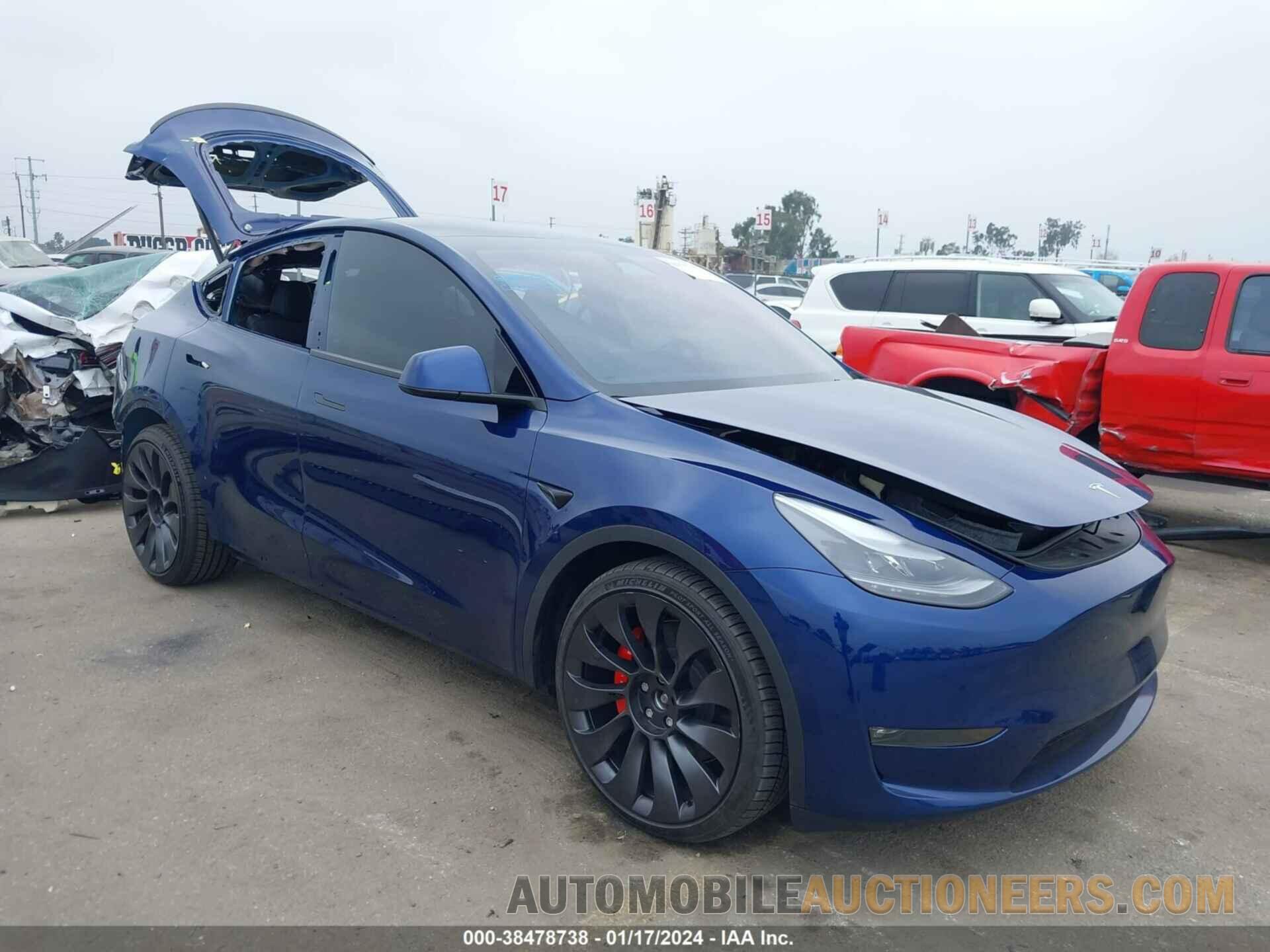 7SAYGDEF0PF889738 TESLA MODEL Y 2023