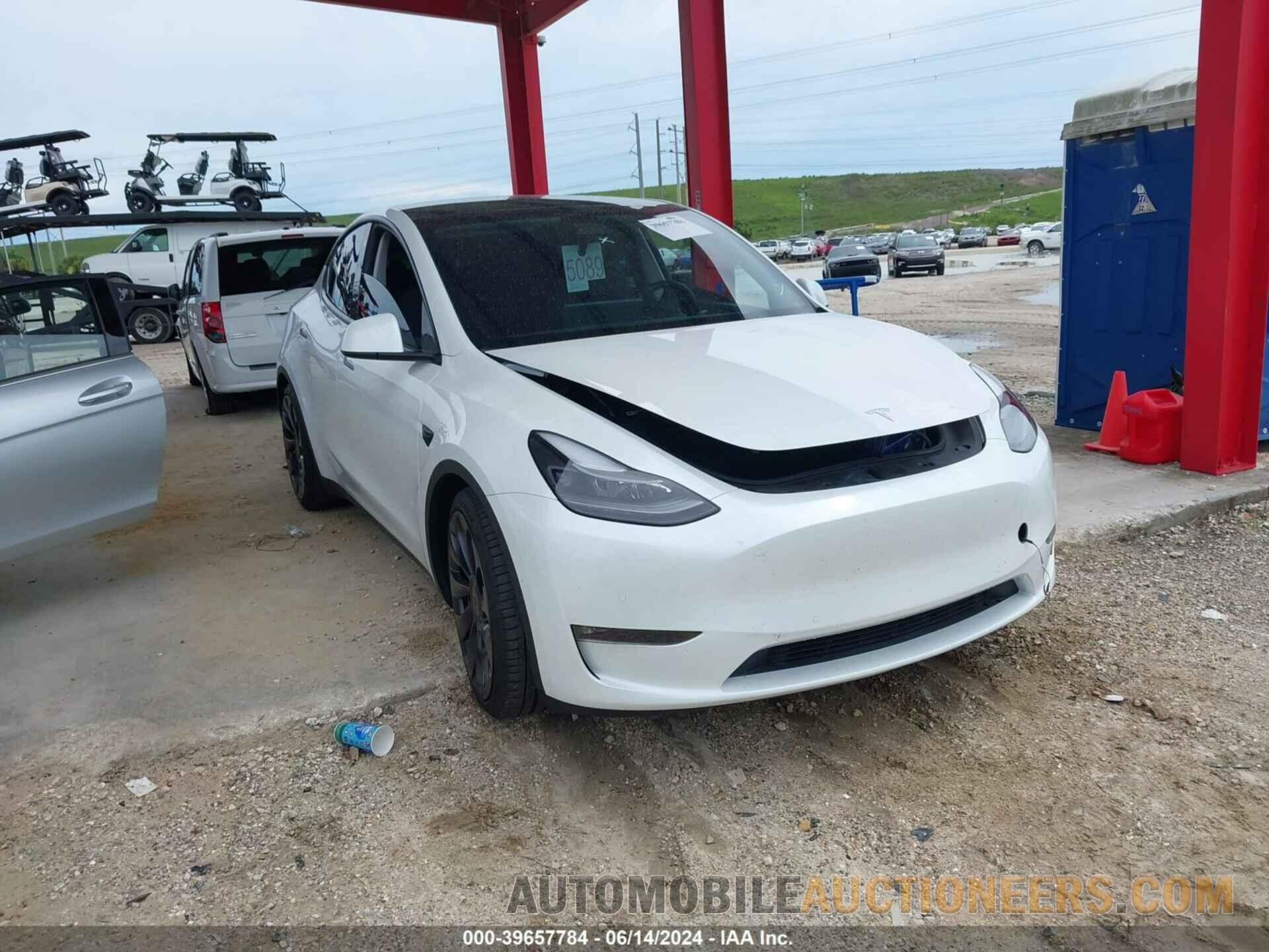 7SAYGDEF1NF312407 TESLA MODEL Y 2022