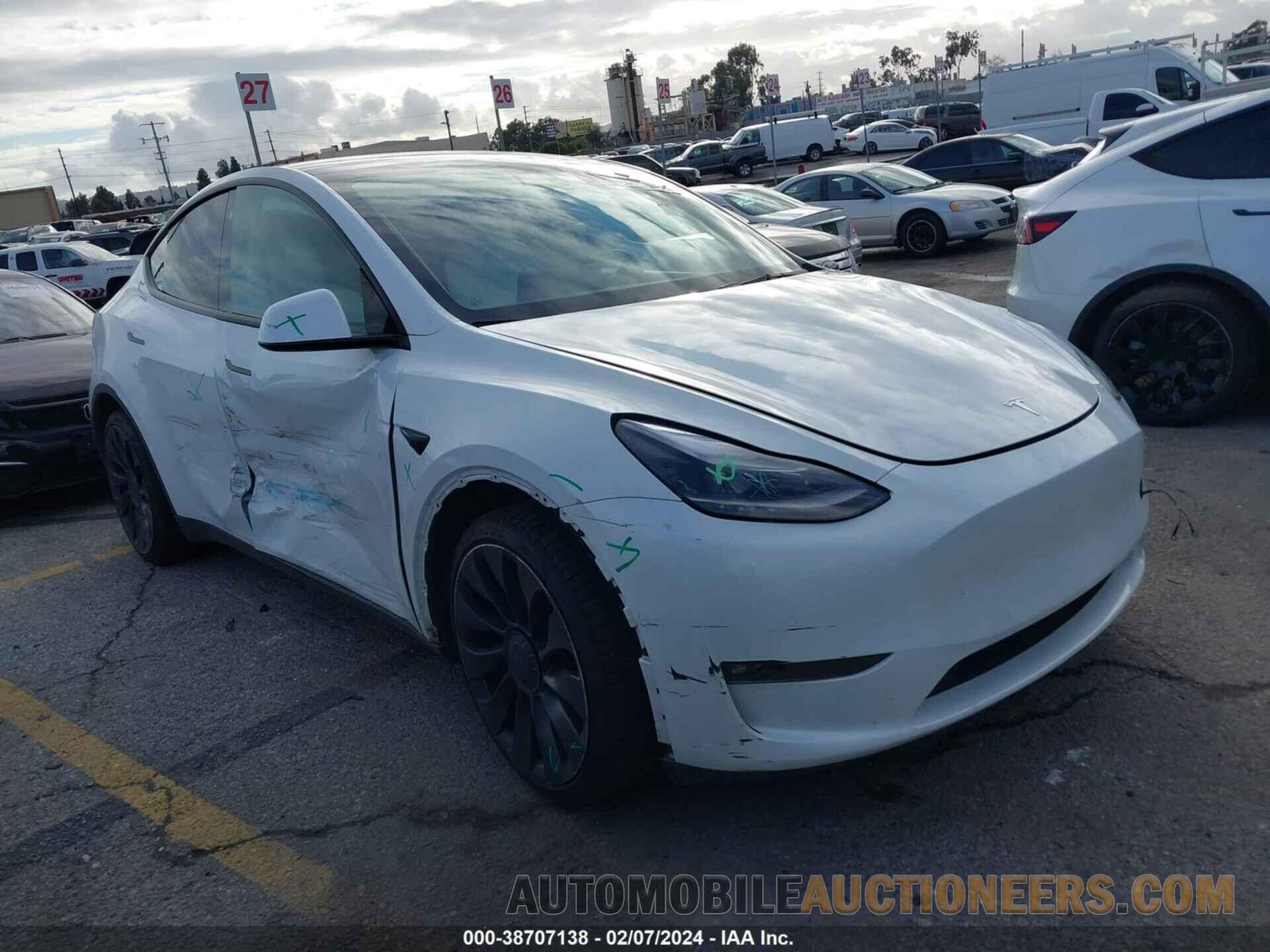 7SAYGDEF1NF324668 TESLA MODEL Y 2022