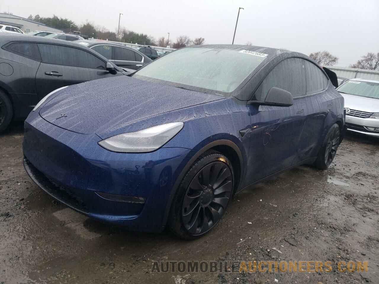 7SAYGDEF1NF324671 TESLA MODEL Y 2022