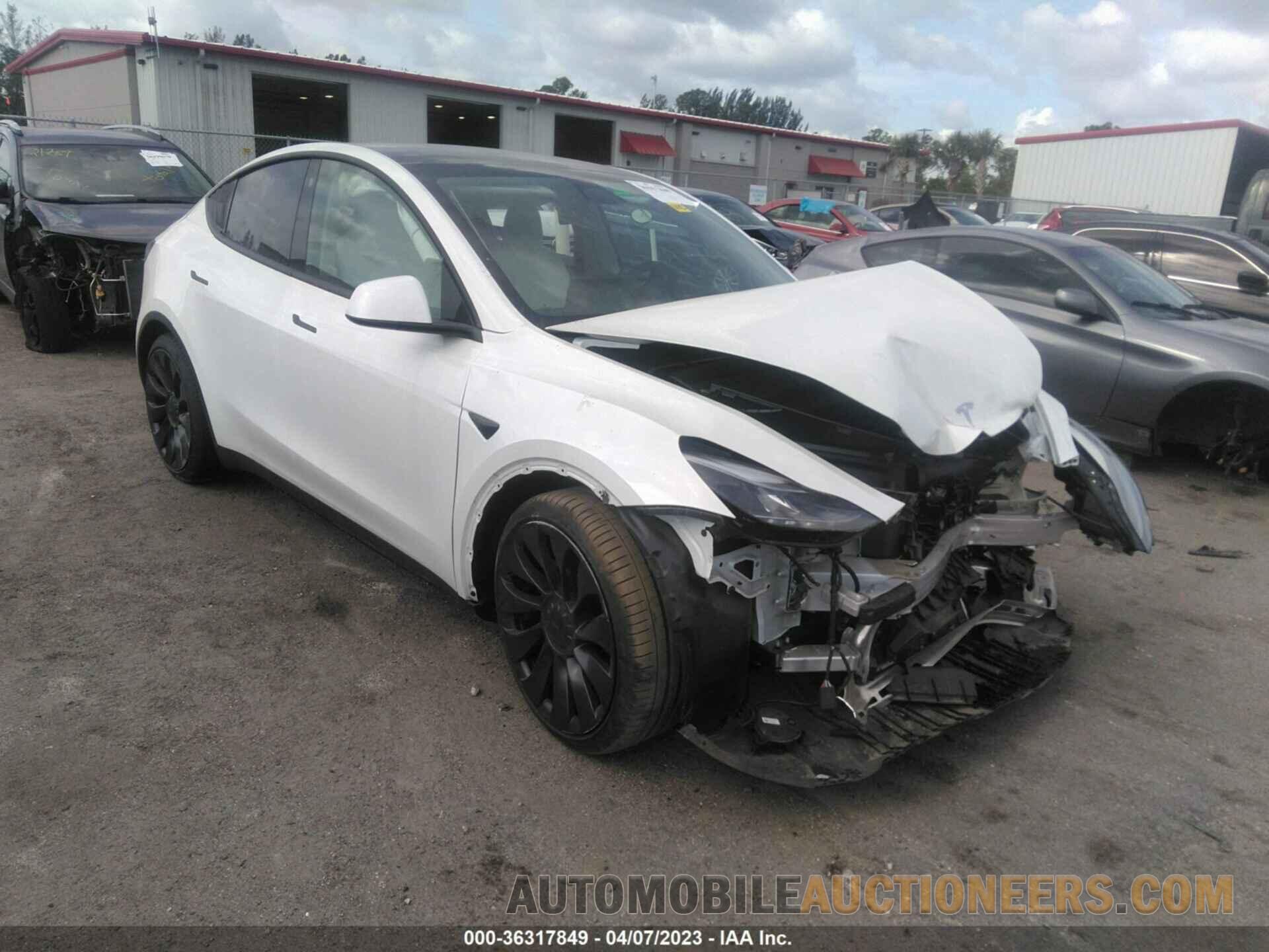 7SAYGDEF1NF326016 TESLA MODEL Y 2022