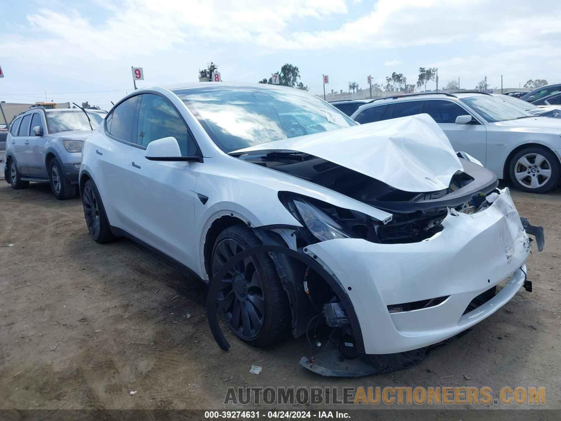 7SAYGDEF1NF336142 TESLA MODEL Y 2022