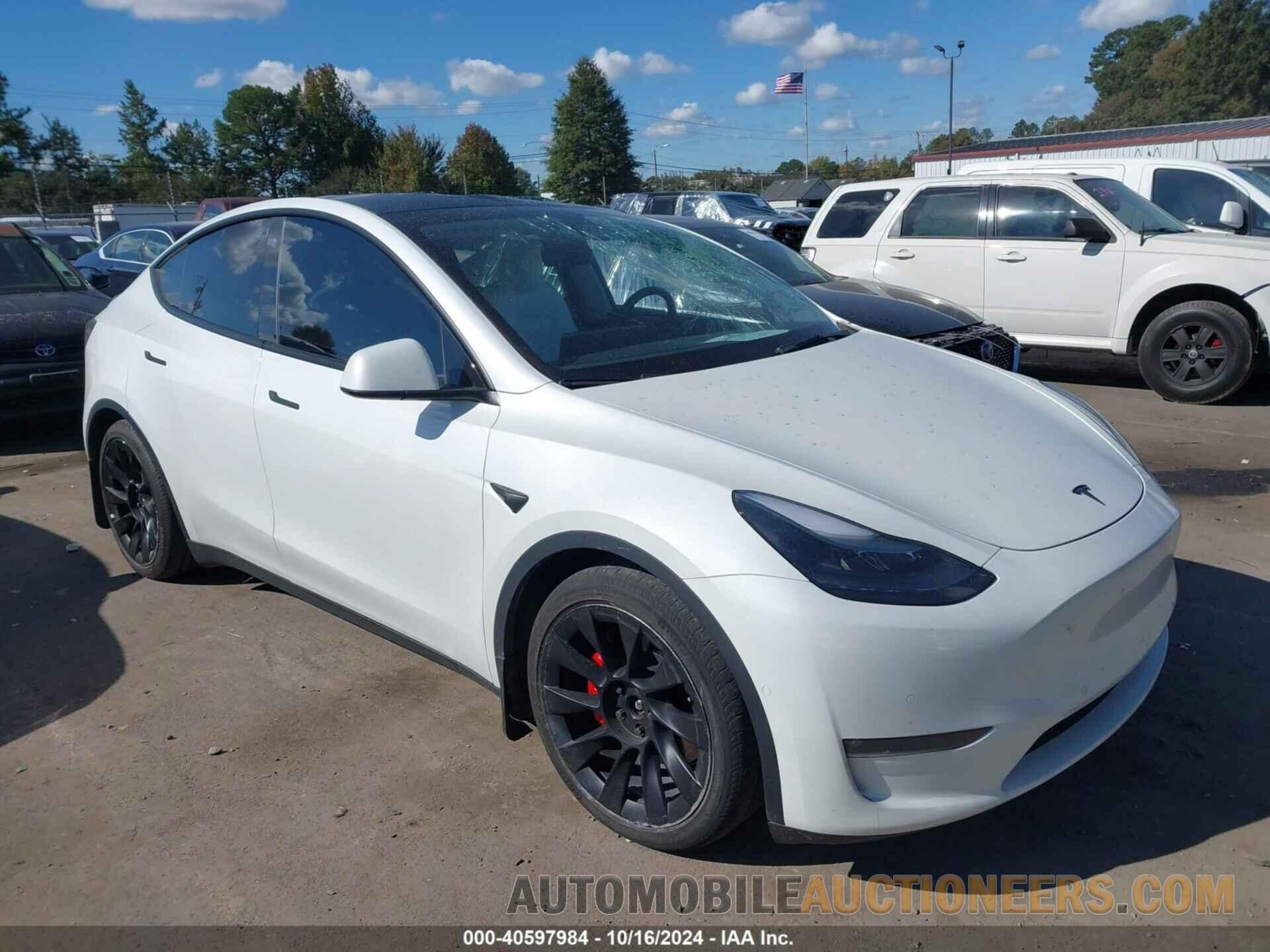 7SAYGDEF1NF372350 TESLA MODEL Y 2022