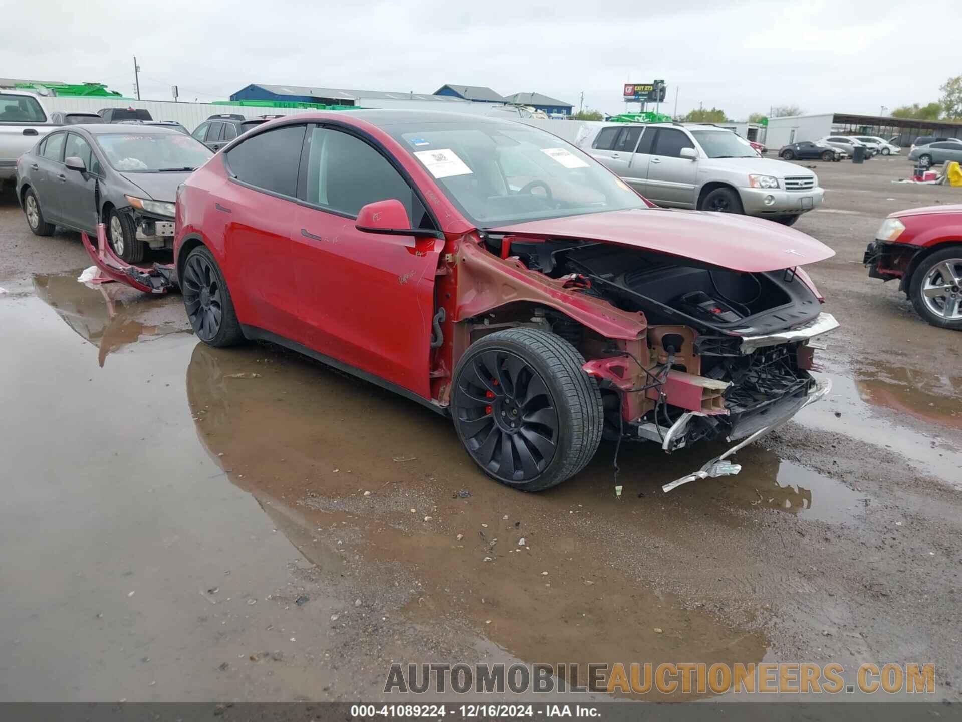 7SAYGDEF1NF382392 TESLA MODEL Y 2022