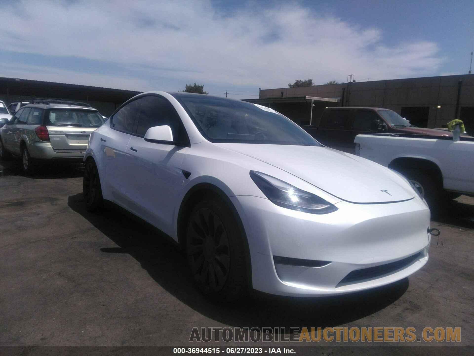 7SAYGDEF1NF389827 TESLA MODEL Y 2022