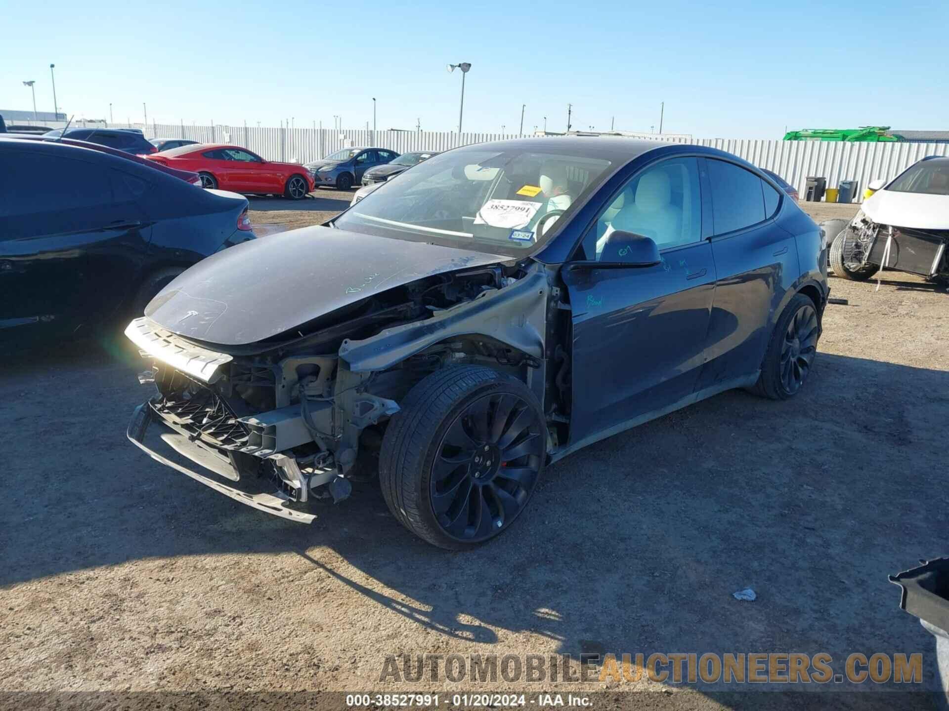 7SAYGDEF1NF397393 TESLA MODEL Y 2022