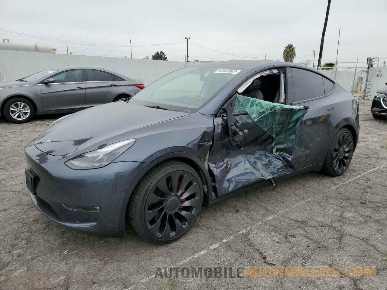 7SAYGDEF1NF400082 TESLA MODEL Y 2022