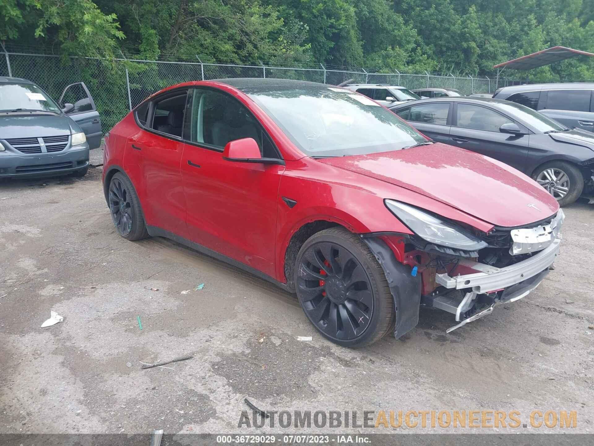 7SAYGDEF1NF400289 TESLA MODEL Y 2022