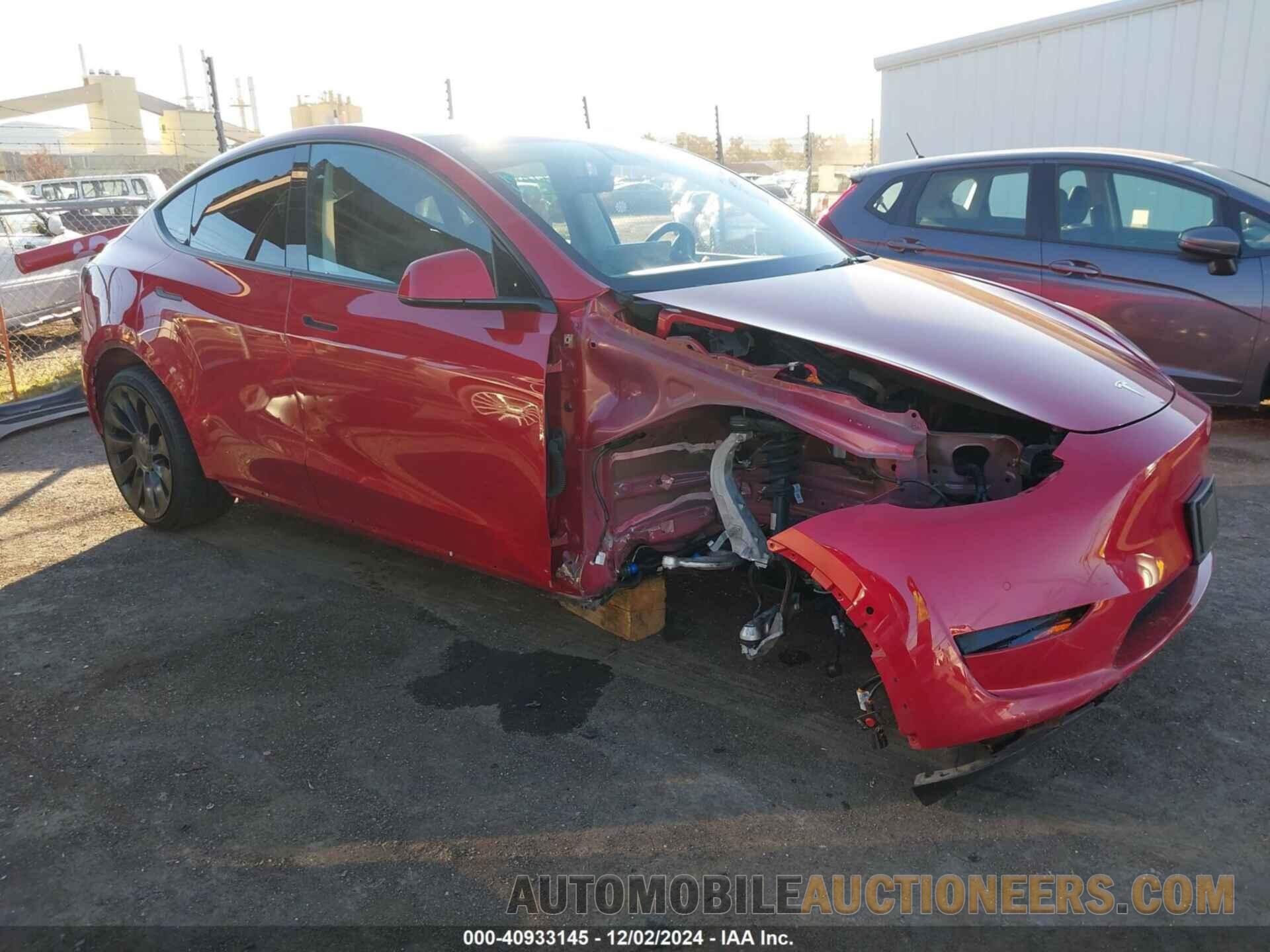 7SAYGDEF1NF405119 TESLA MODEL Y 2022