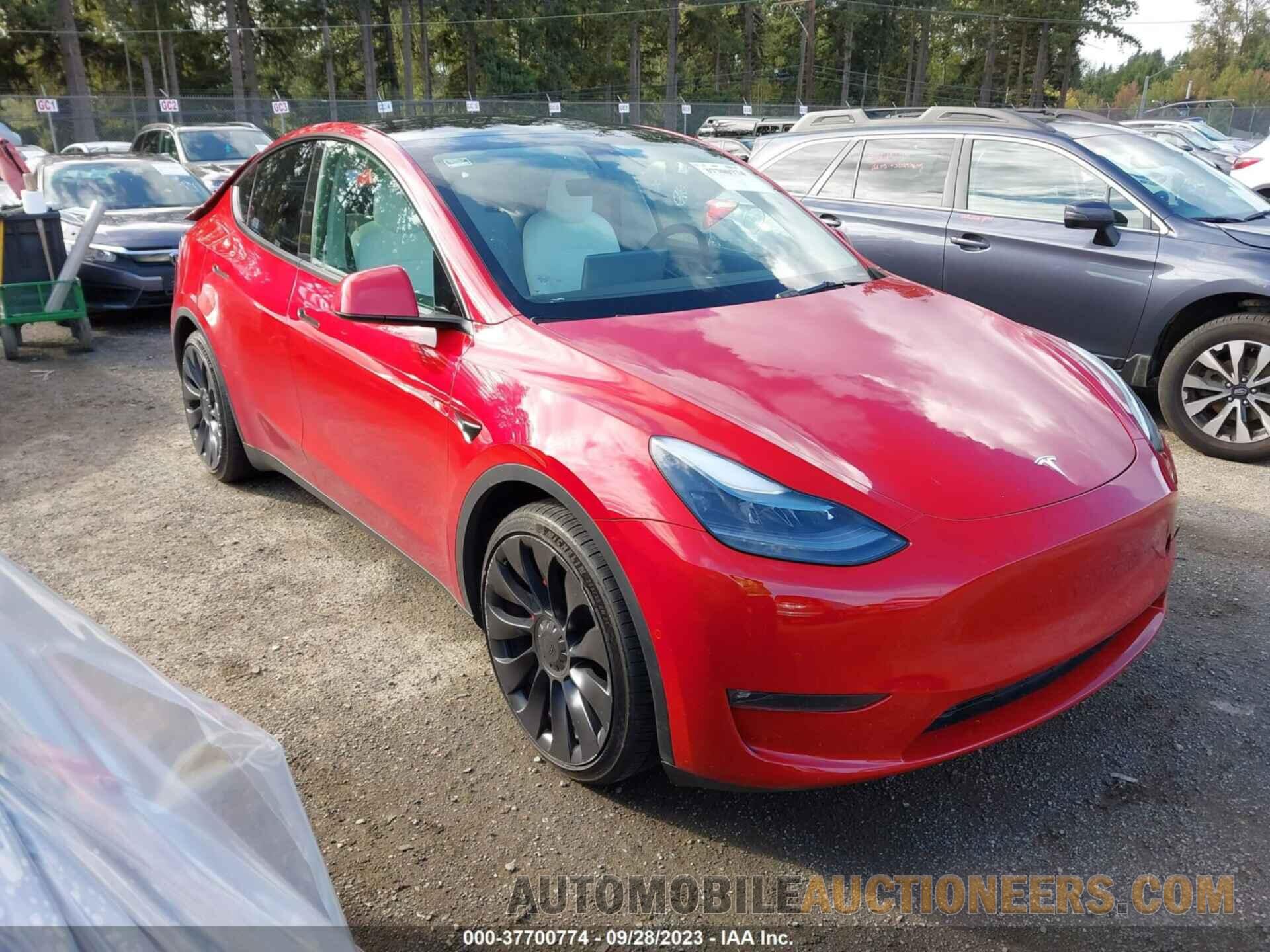 7SAYGDEF1NF416735 TESLA MODEL Y 2022