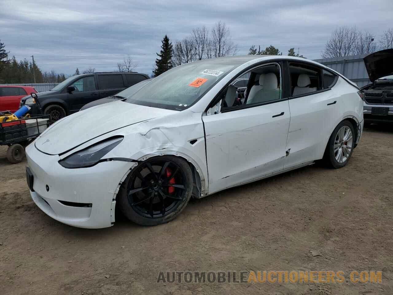 7SAYGDEF1NF457124 TESLA MODEL Y 2022