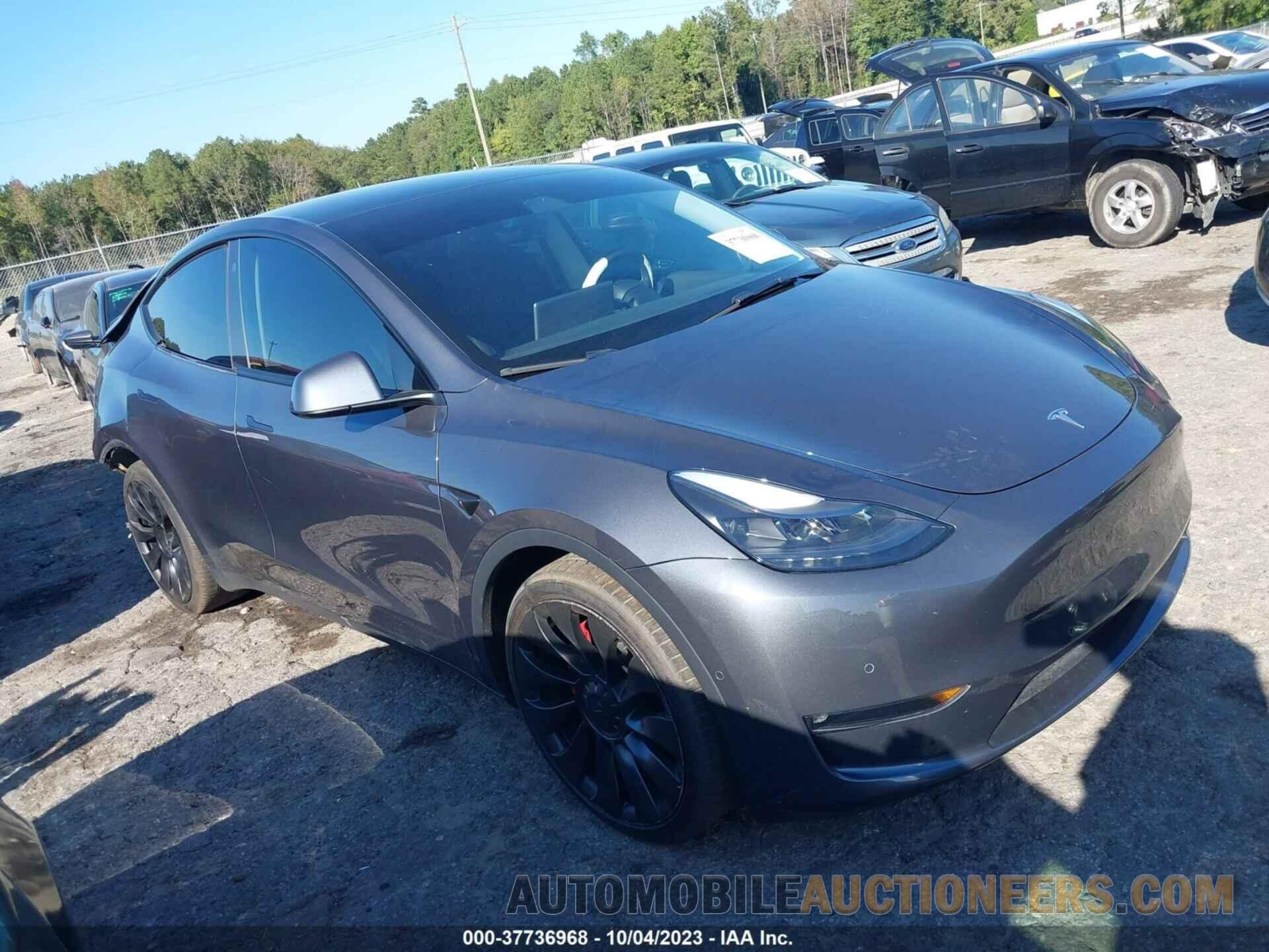 7SAYGDEF1NF464459 TESLA MODEL Y 2022