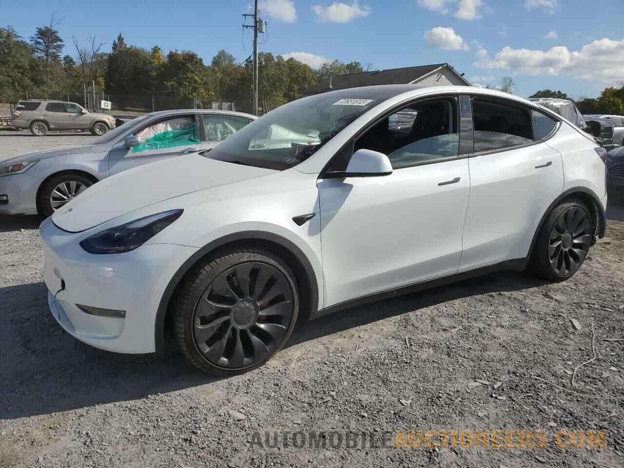 7SAYGDEF1NF466356 TESLA MODEL Y 2022