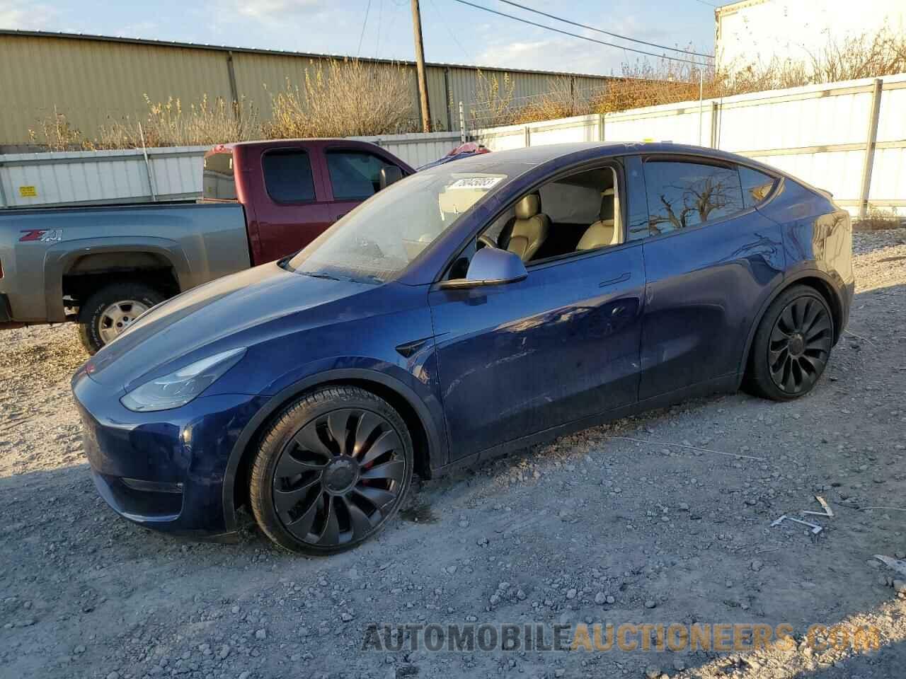 7SAYGDEF1NF468348 TESLA MODEL Y 2022