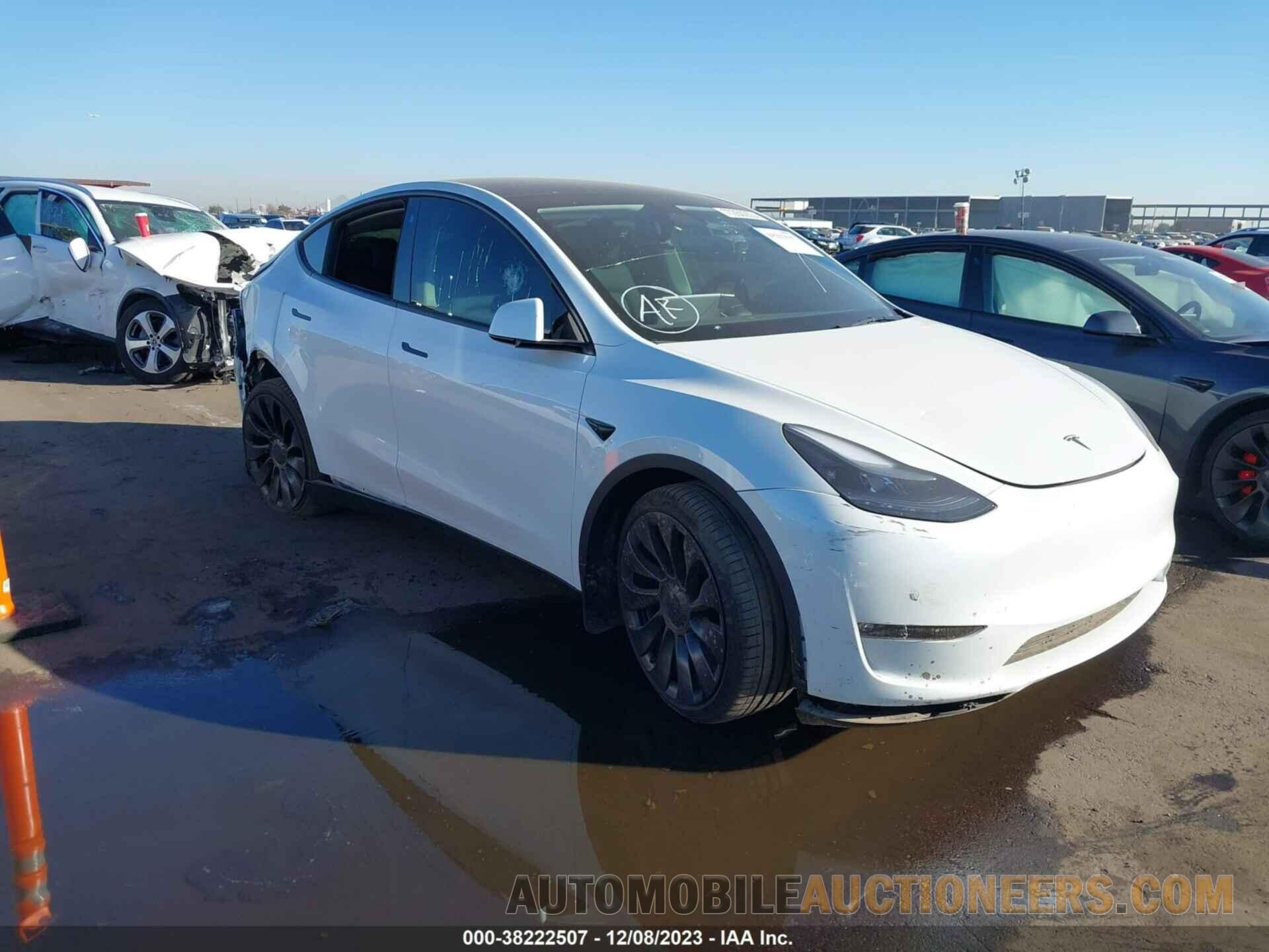 7SAYGDEF1NF488695 TESLA MODEL Y 2022