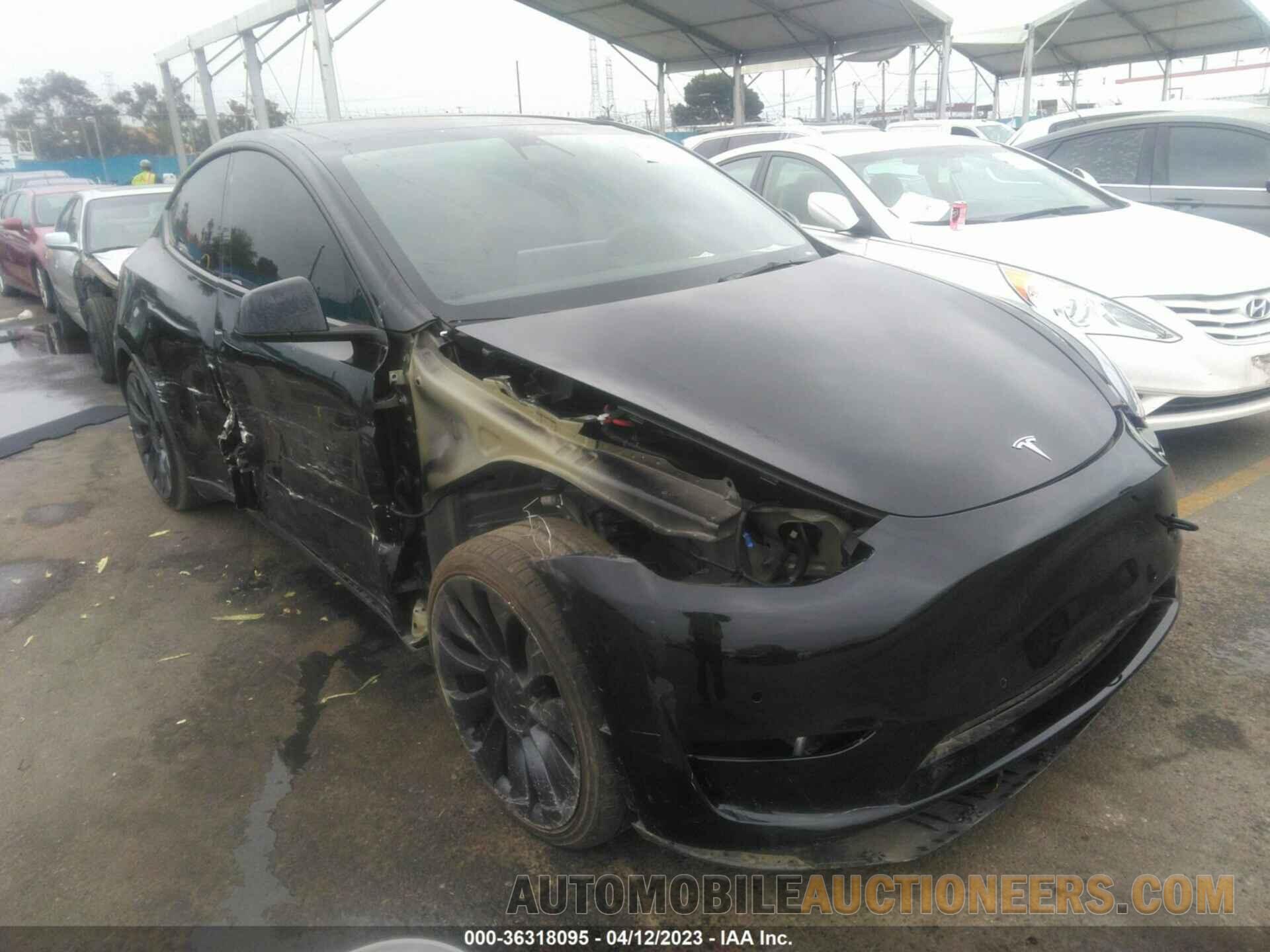 7SAYGDEF1NF490477 TESLA MODEL Y 2022