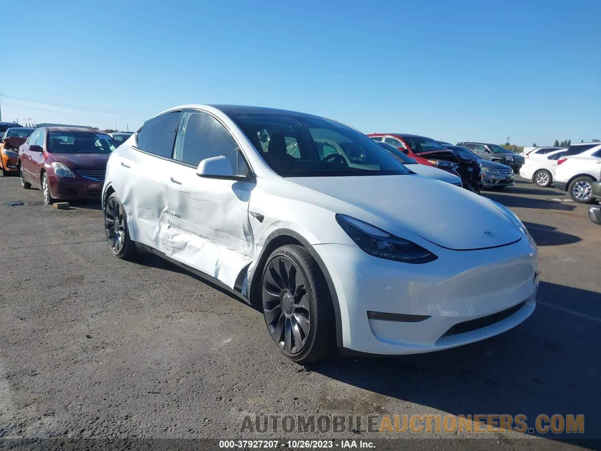 7SAYGDEF1NF493024 TESLA MODEL Y 2022